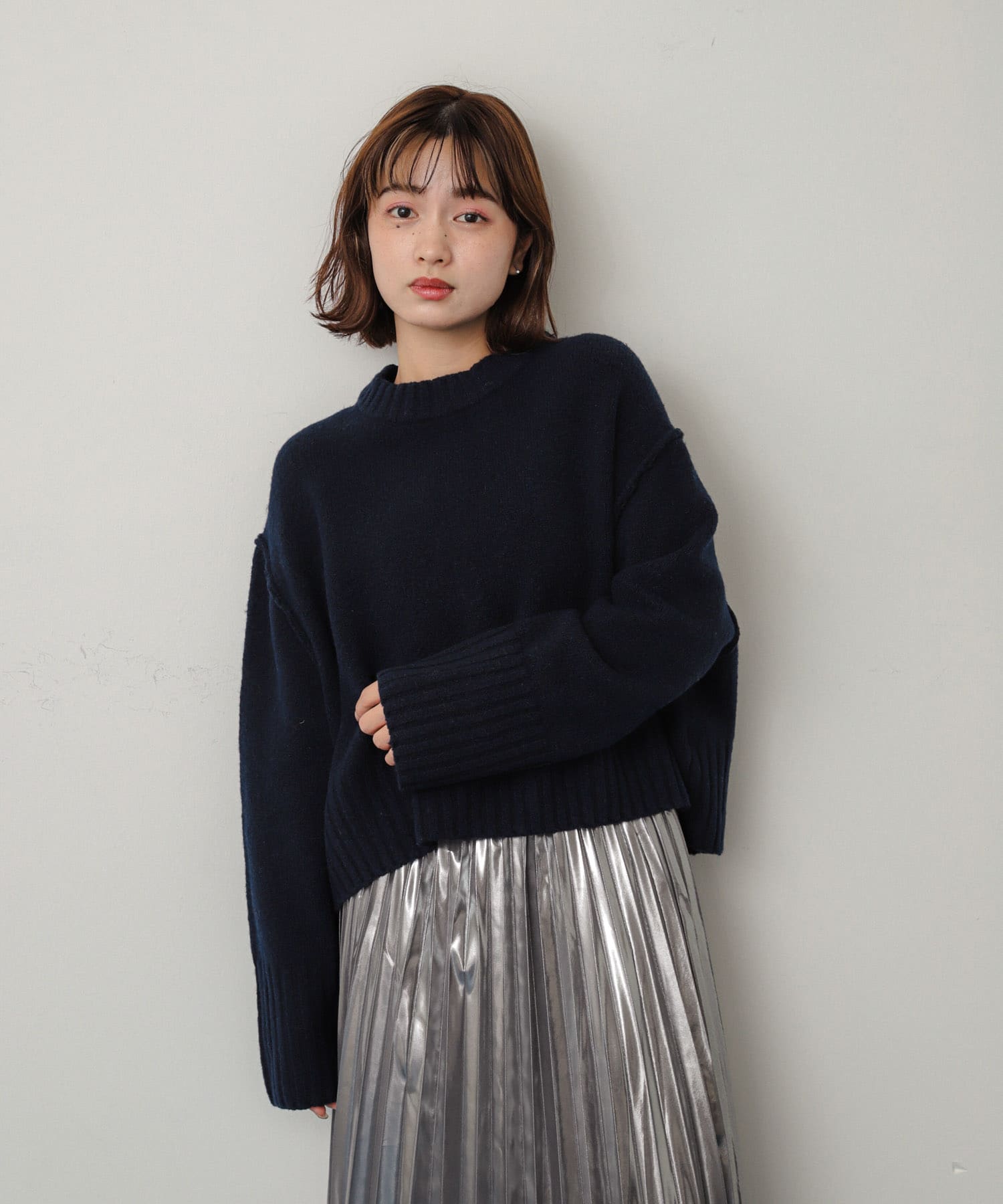 身長：158cm サイズ：one