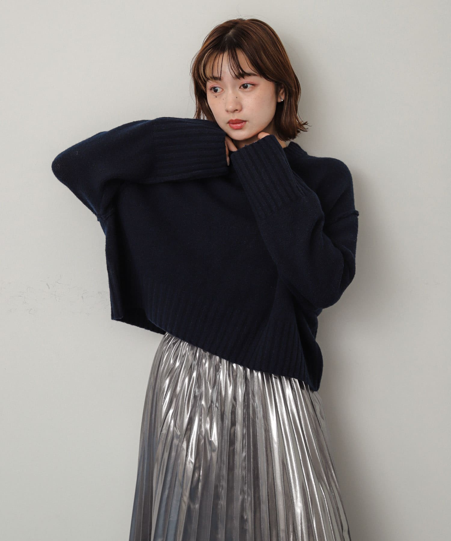 身長：158cm サイズ：one