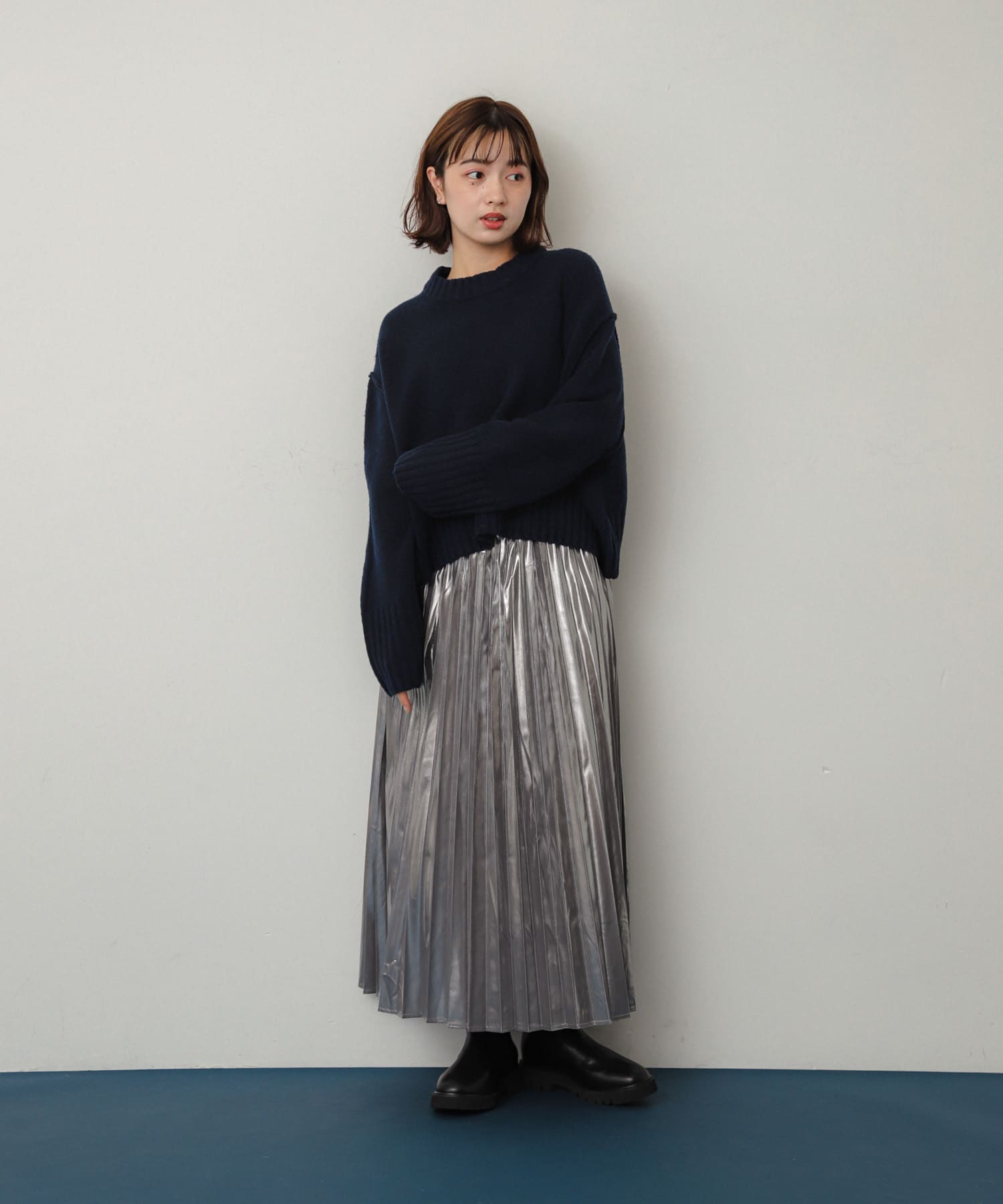 身長：158cm サイズ：one