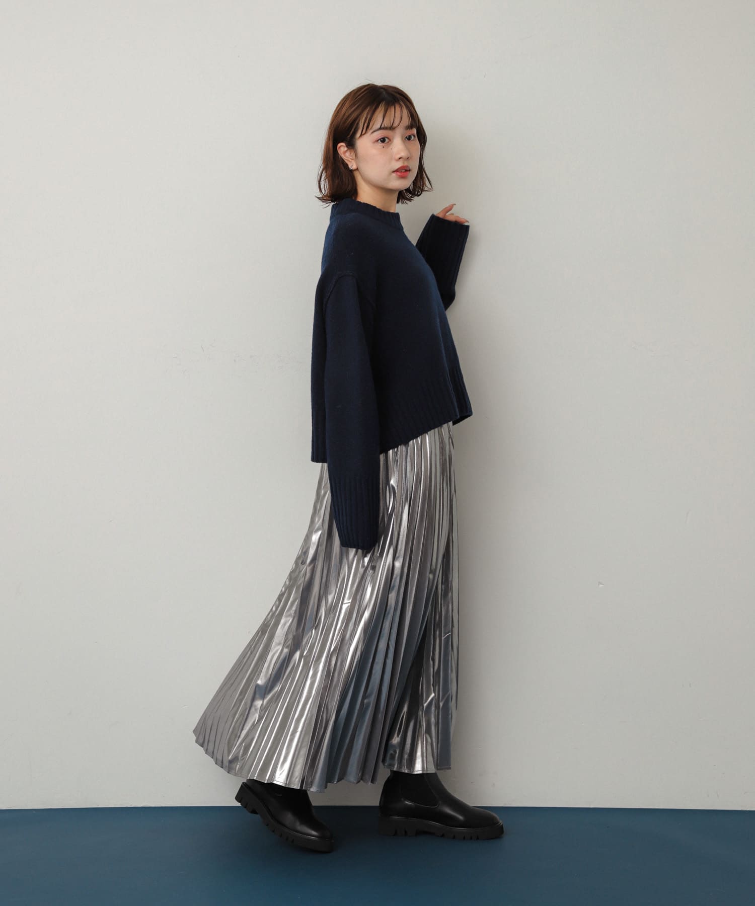 身長：158cm サイズ：one