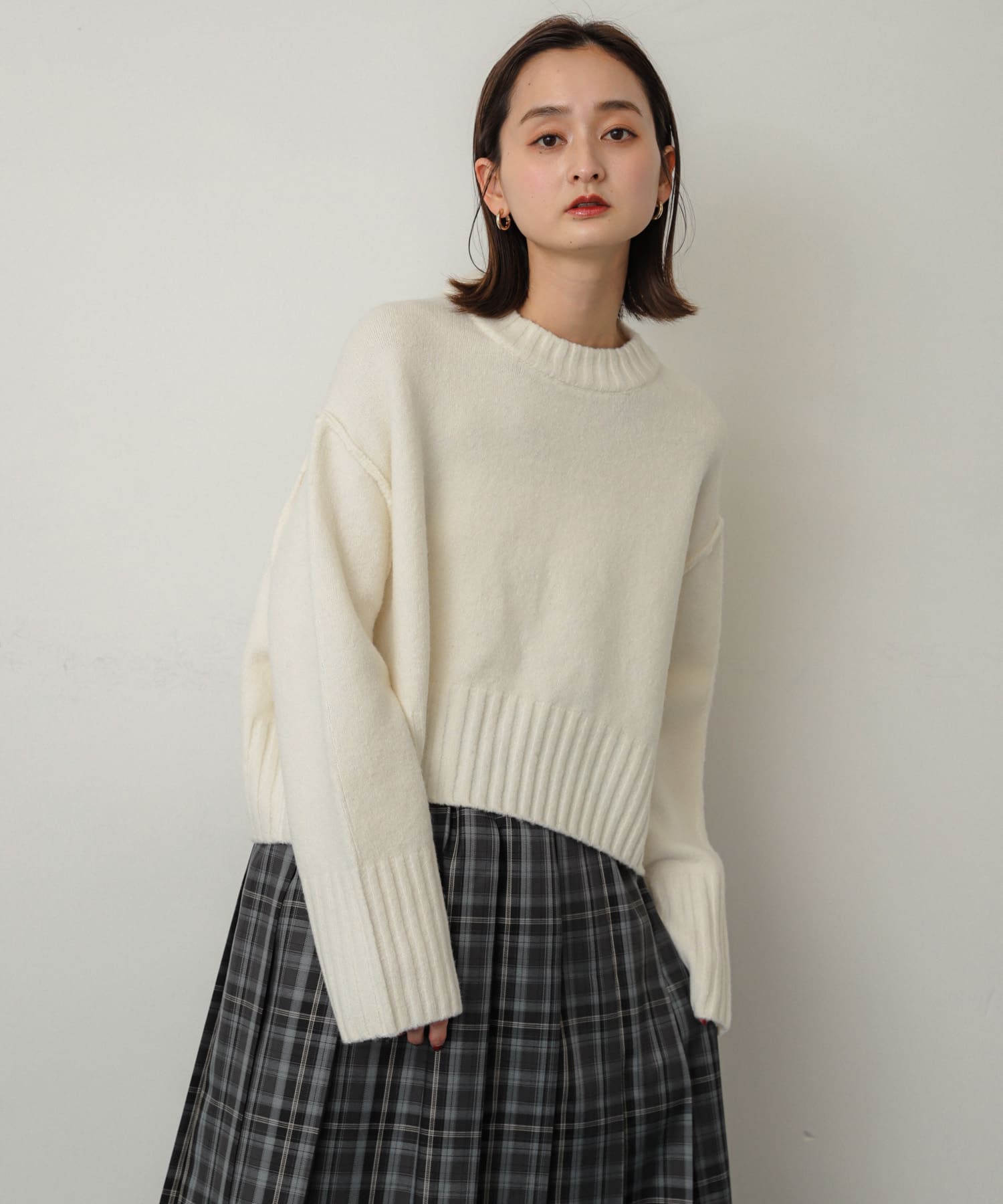 身長：169cm サイズ：one