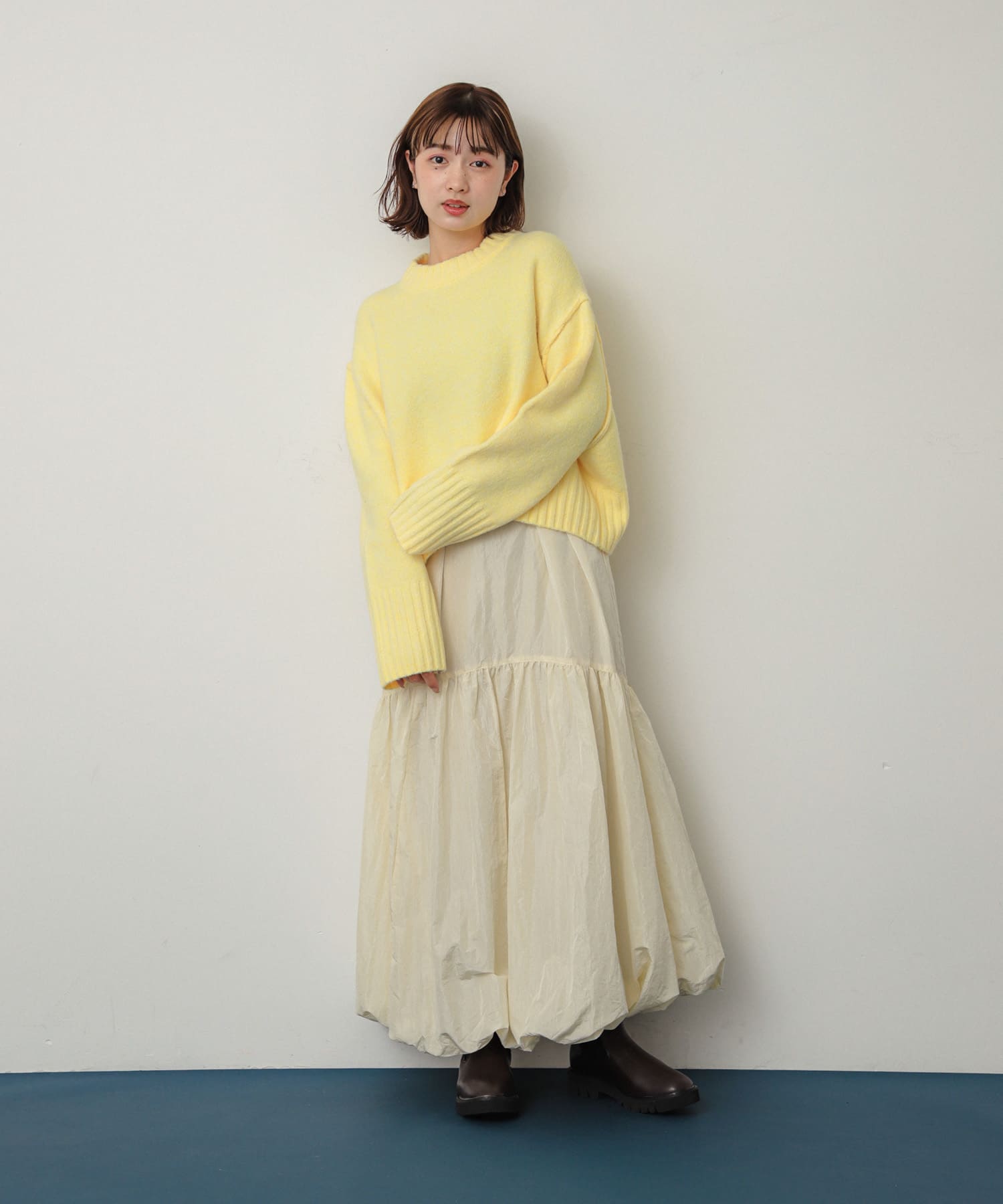 身長：158cm サイズ：one