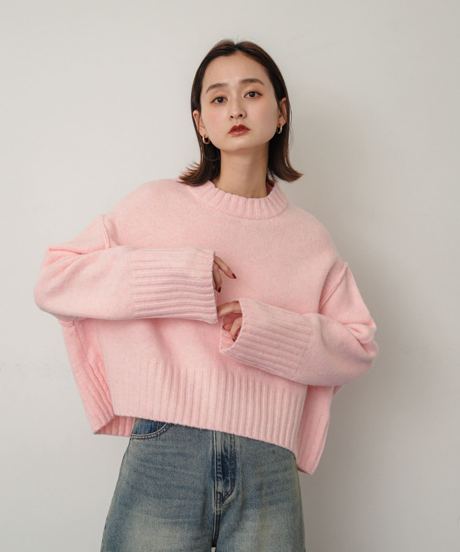 身長：158cm サイズ：one