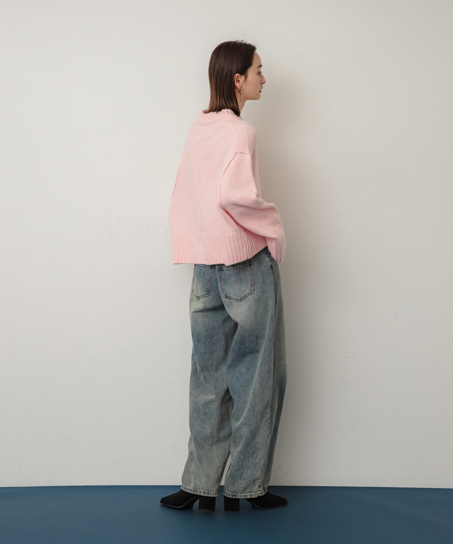 身長：158cm サイズ：one