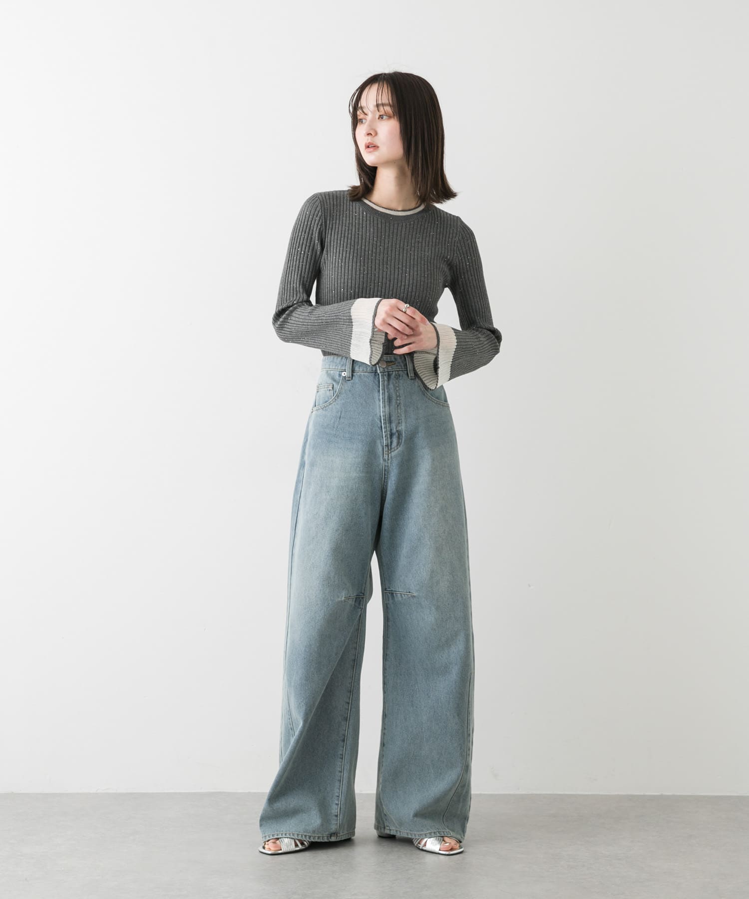 身長：169cm サイズ：one