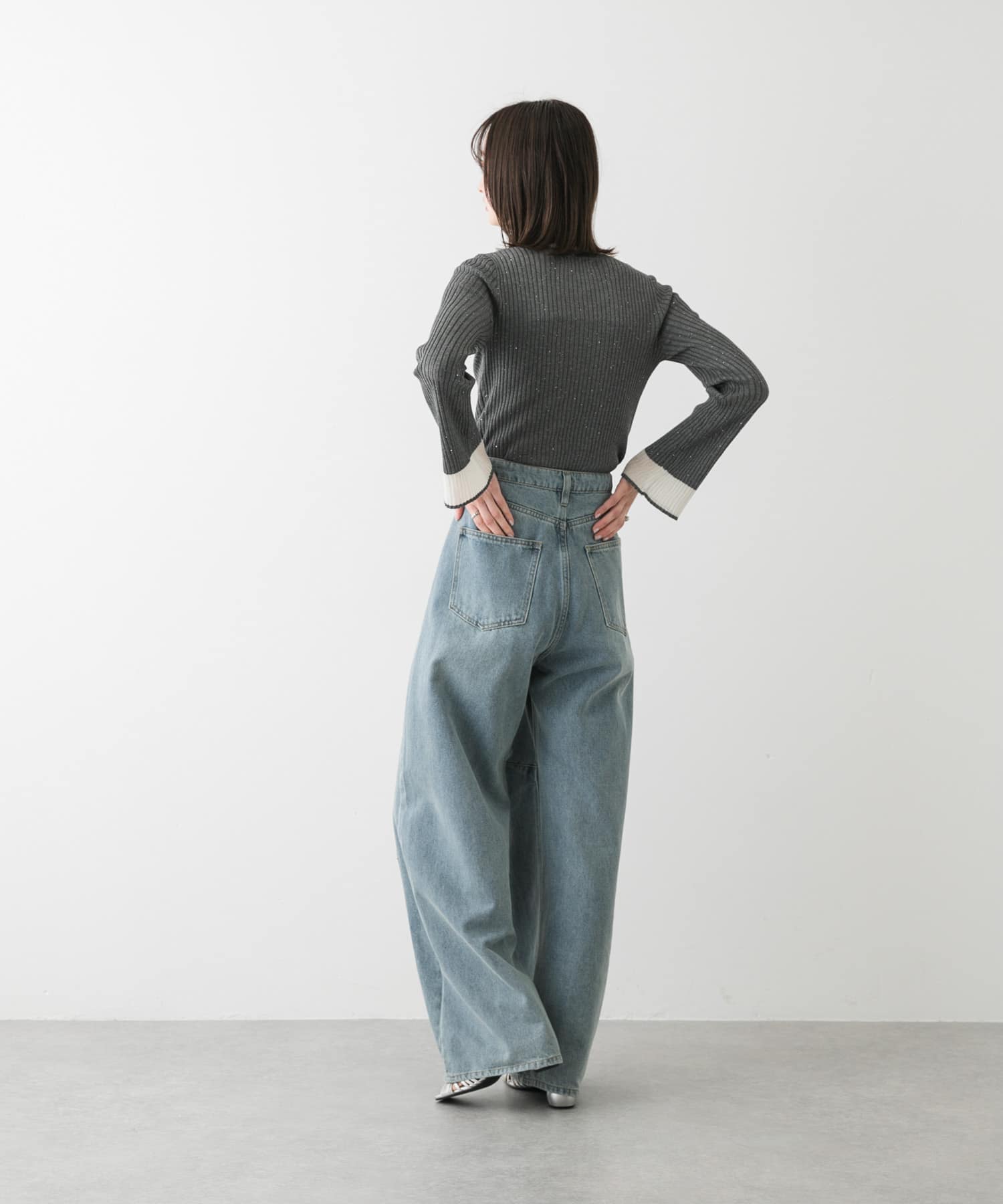 身長：169cm サイズ：one