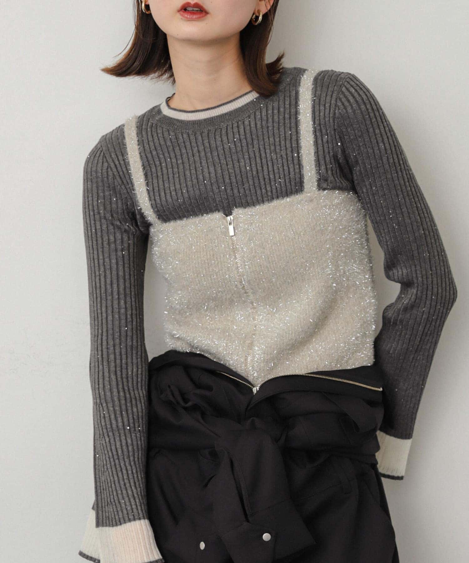 身長：169cm サイズ：one