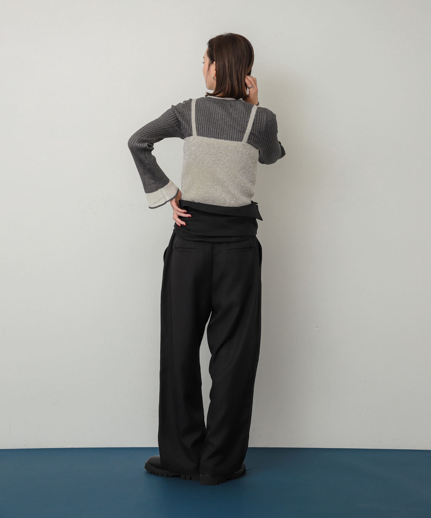 身長：169cm サイズ：one