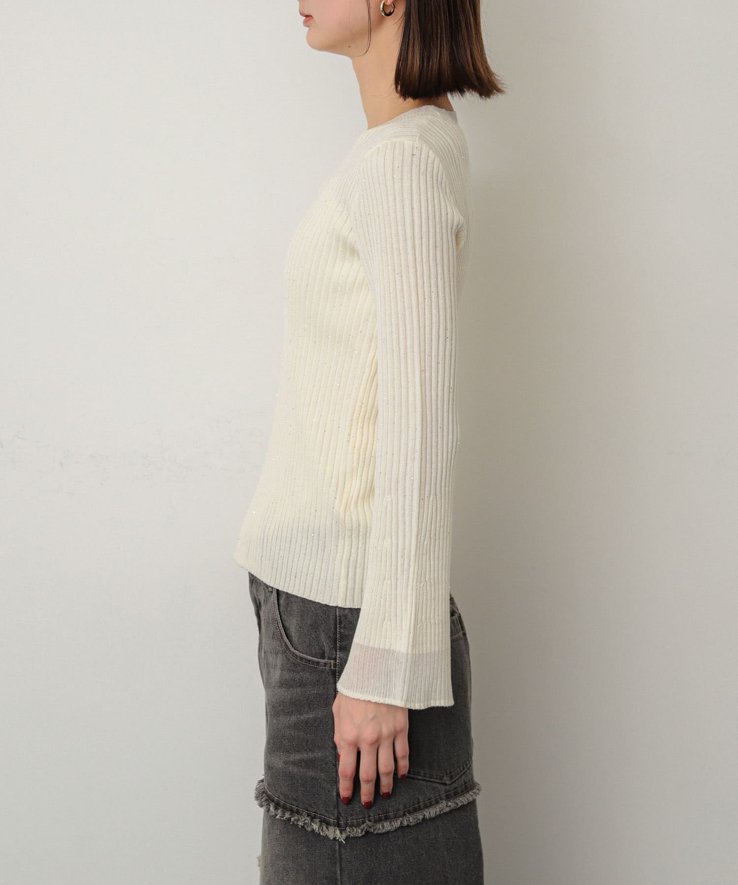 身長：169cm サイズ：one