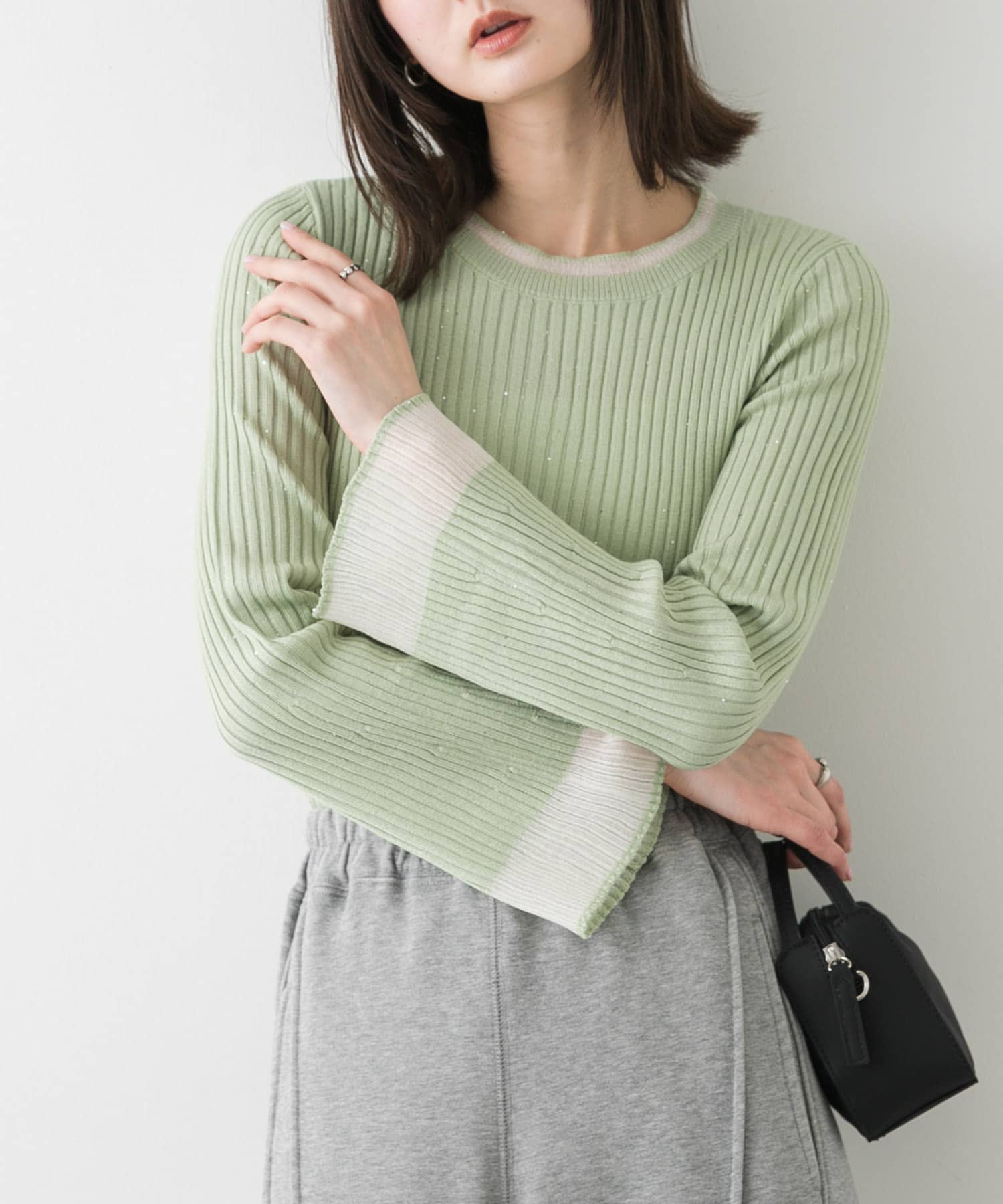 身長：169cm サイズ：one