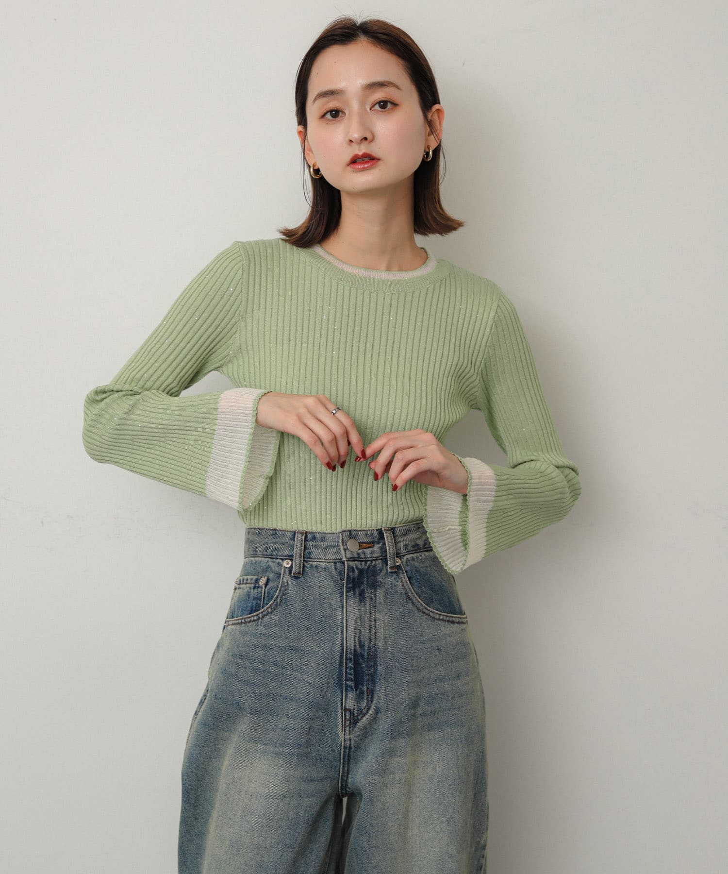 身長：169cm サイズ：one