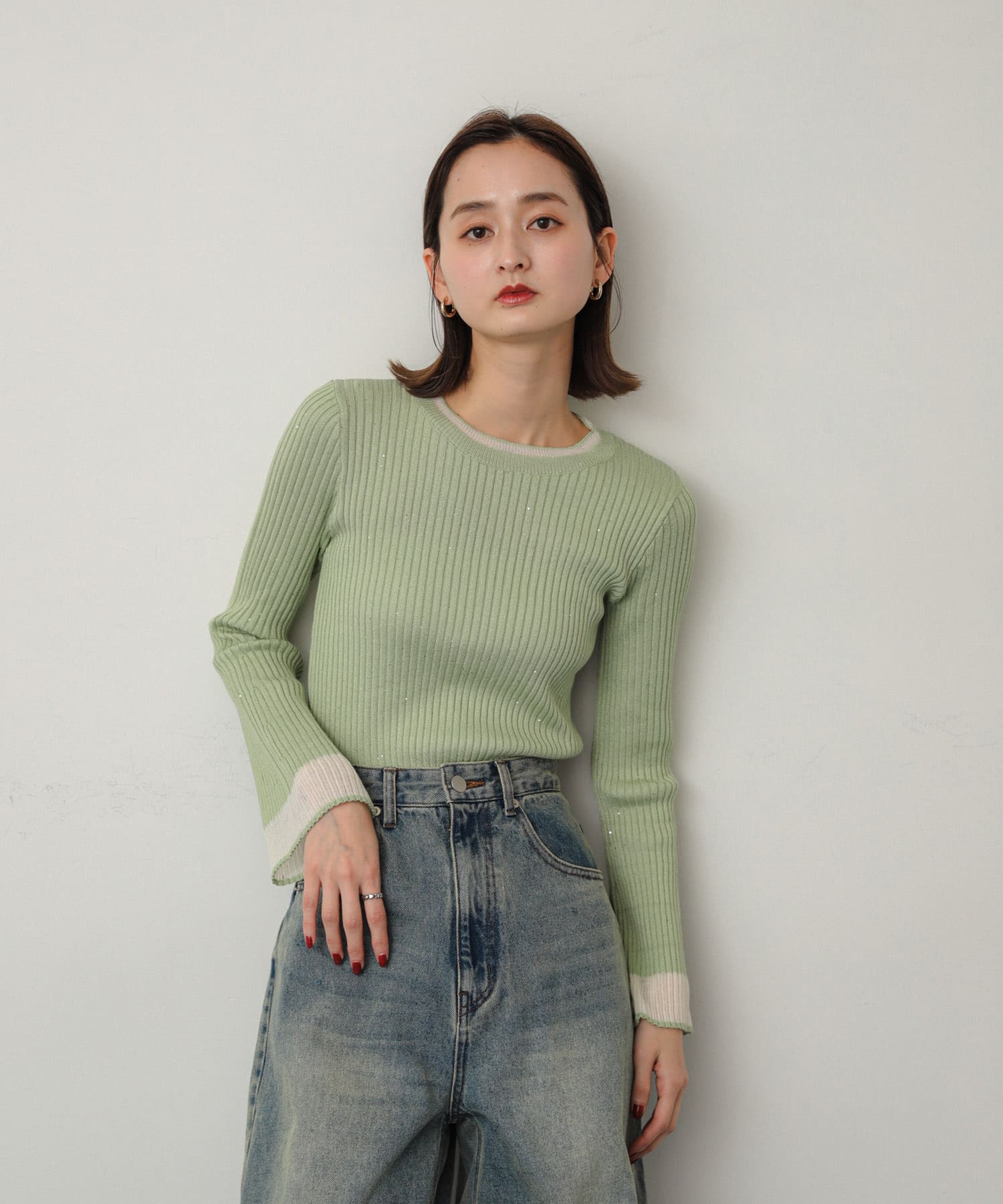 身長：169cm サイズ：one
