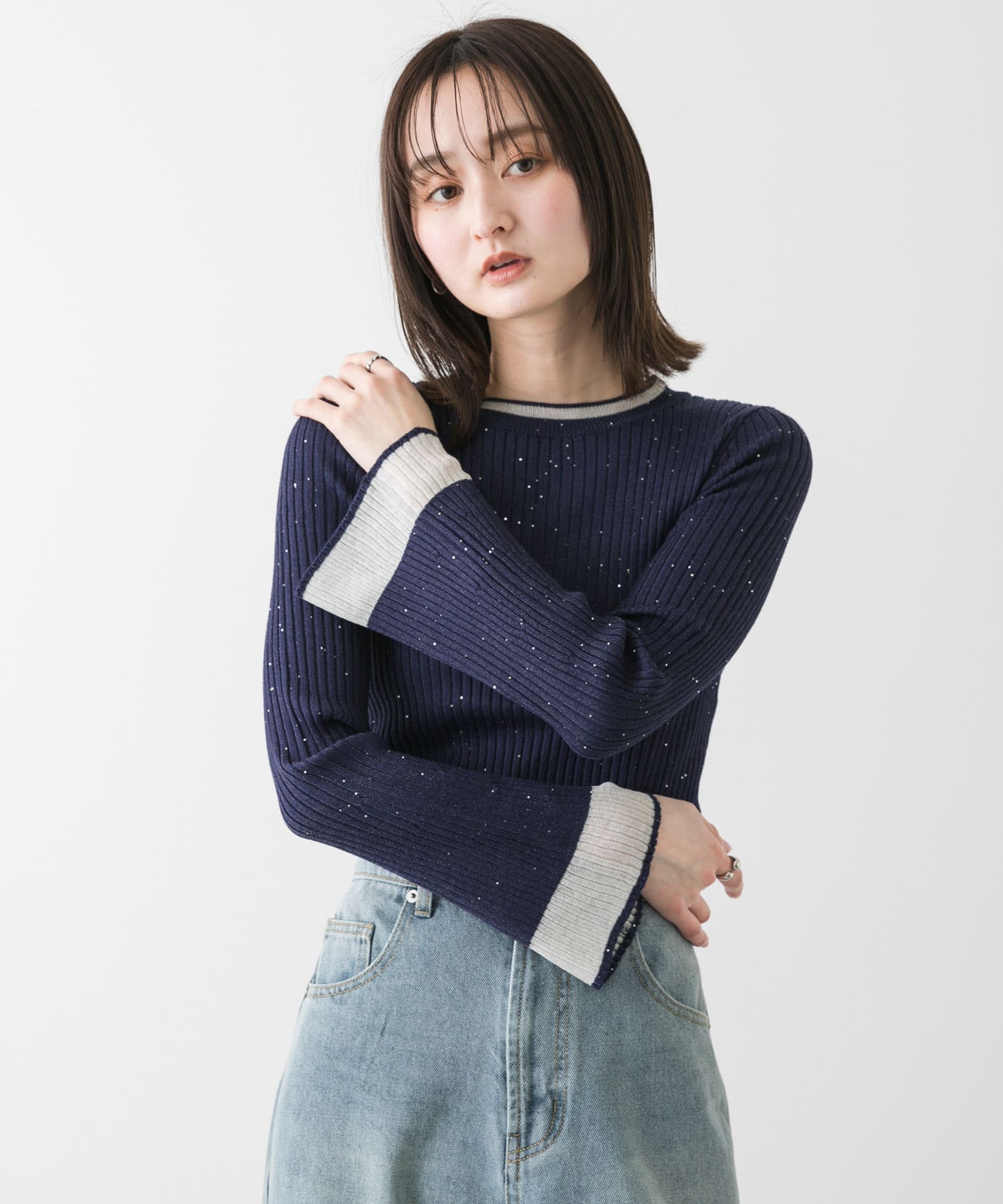身長：169cm サイズ：one