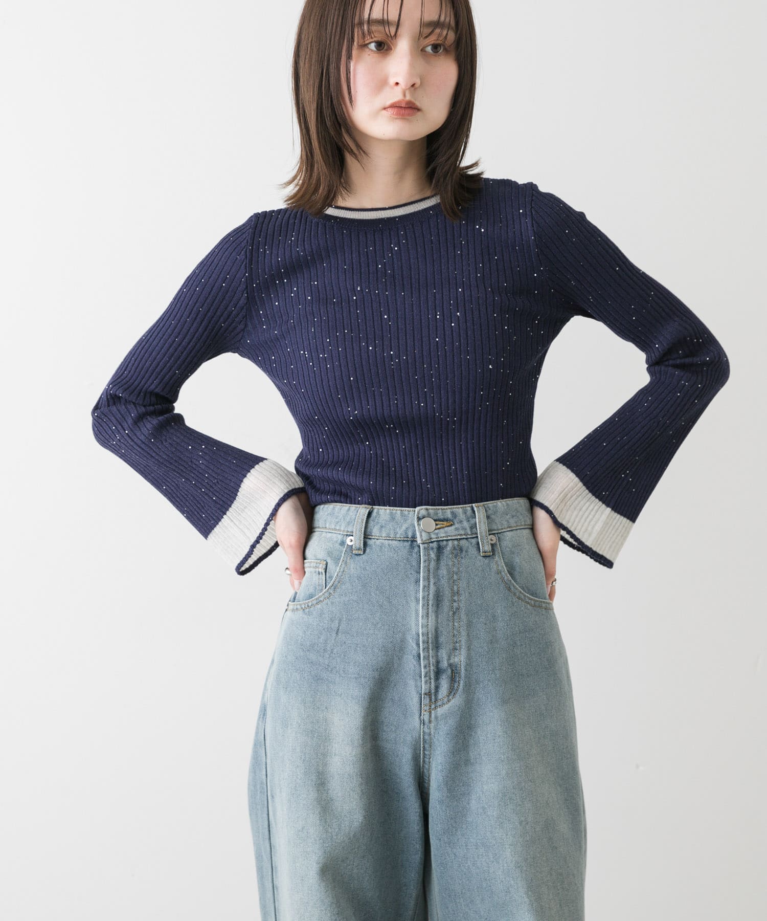 身長：169cm サイズ：one