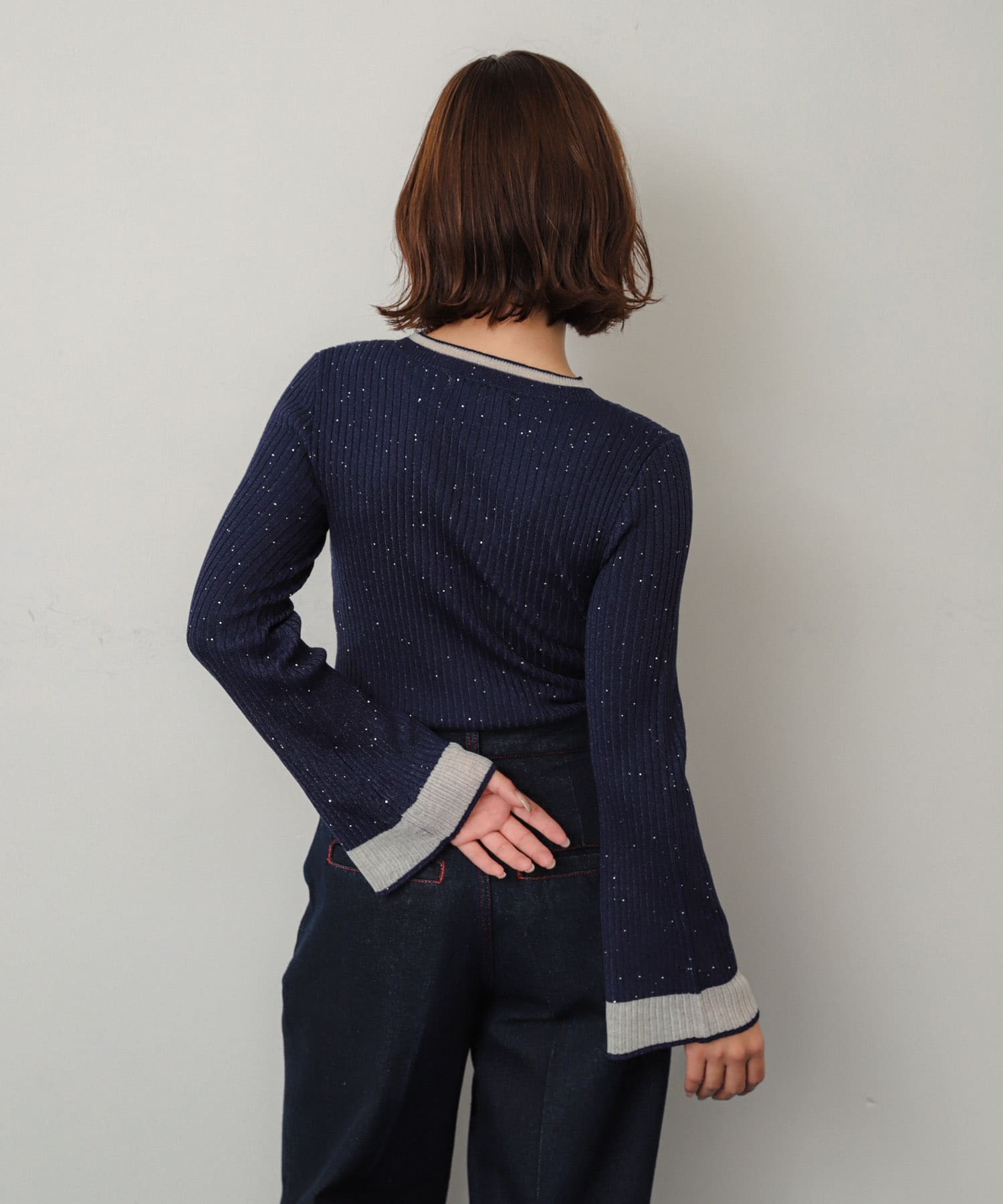 身長：158cm サイズ：one