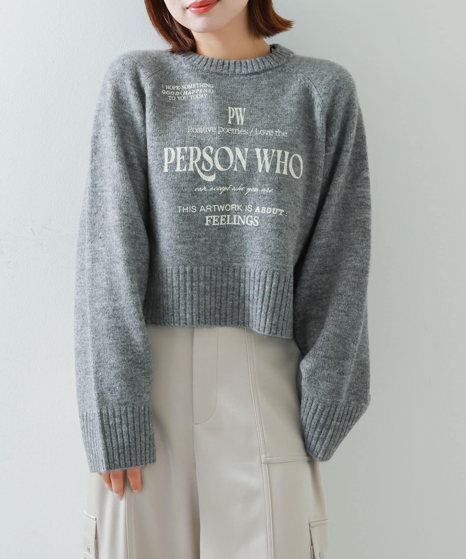 身長：158cm サイズ：one