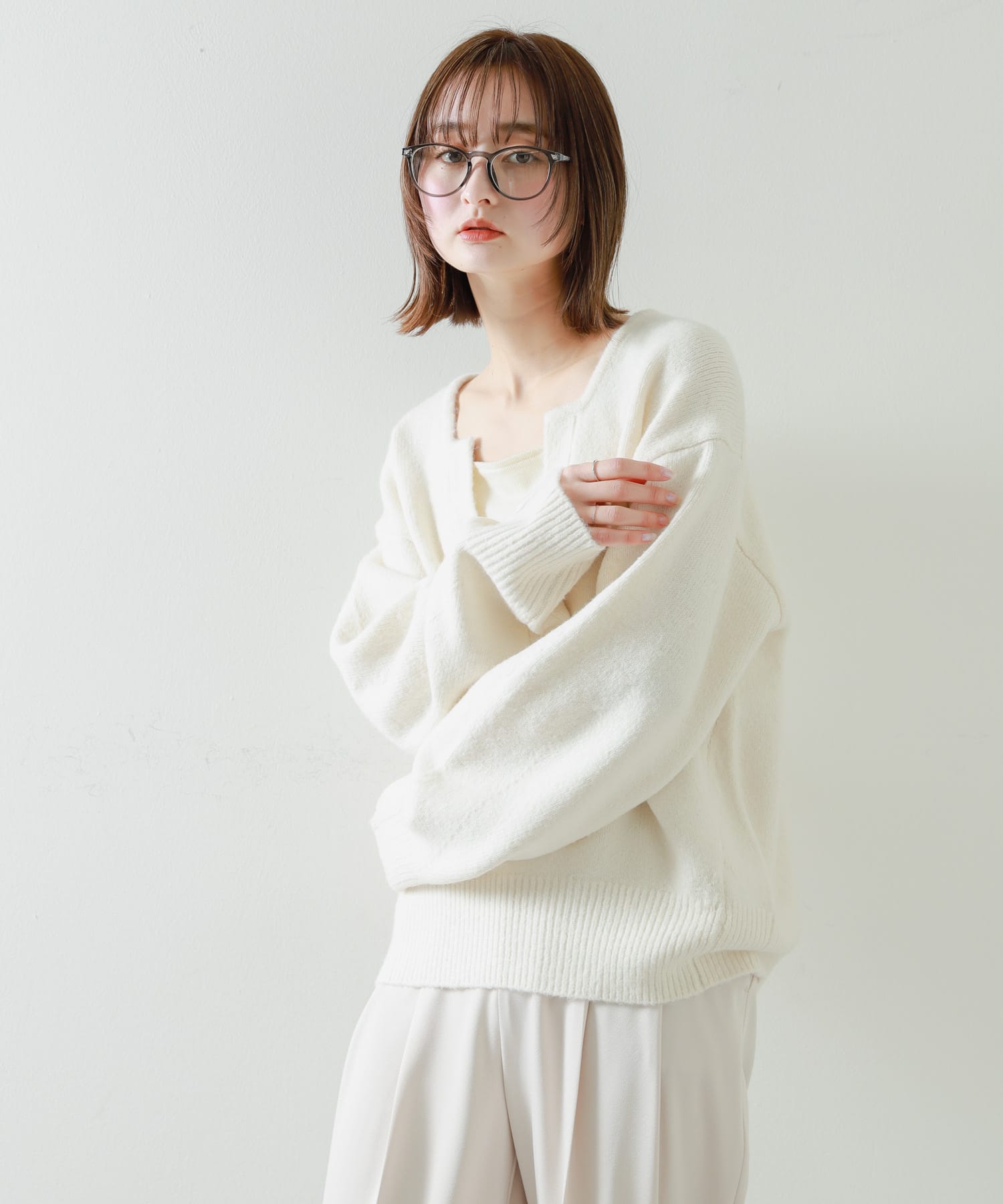 身長：169cm サイズ：one