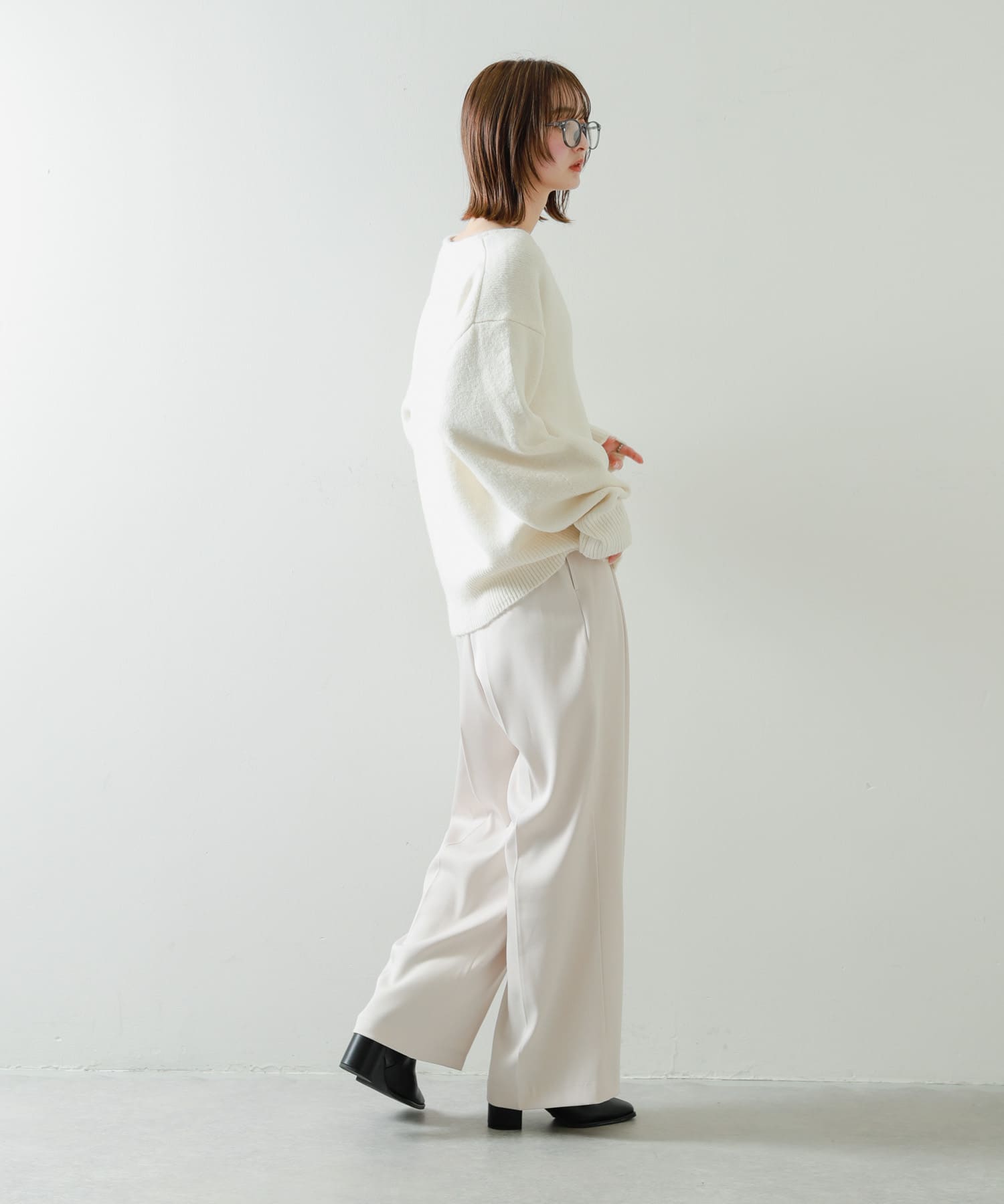 身長：169cm サイズ：one