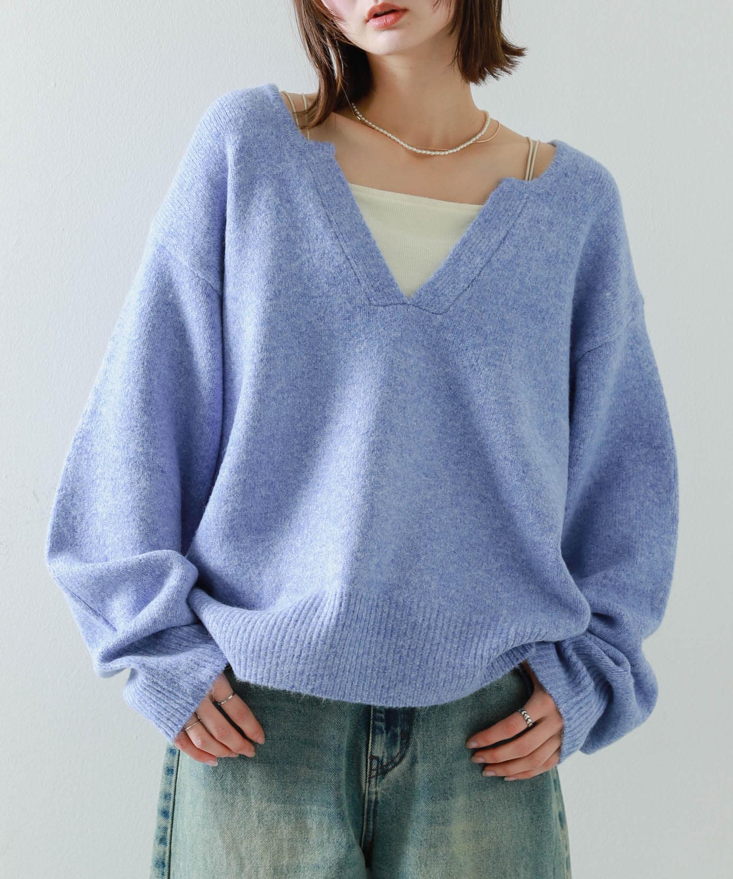 身長：169cm サイズ：one