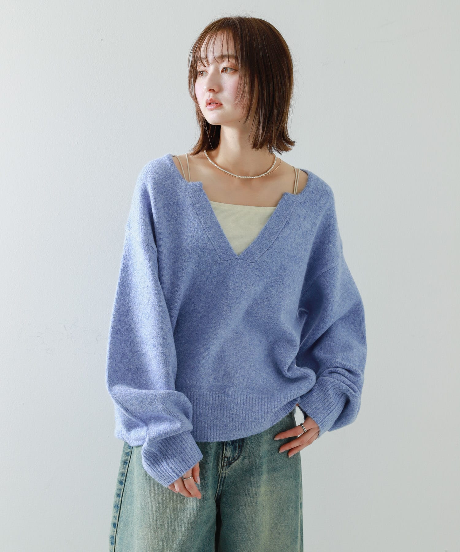 身長：169cm サイズ：one