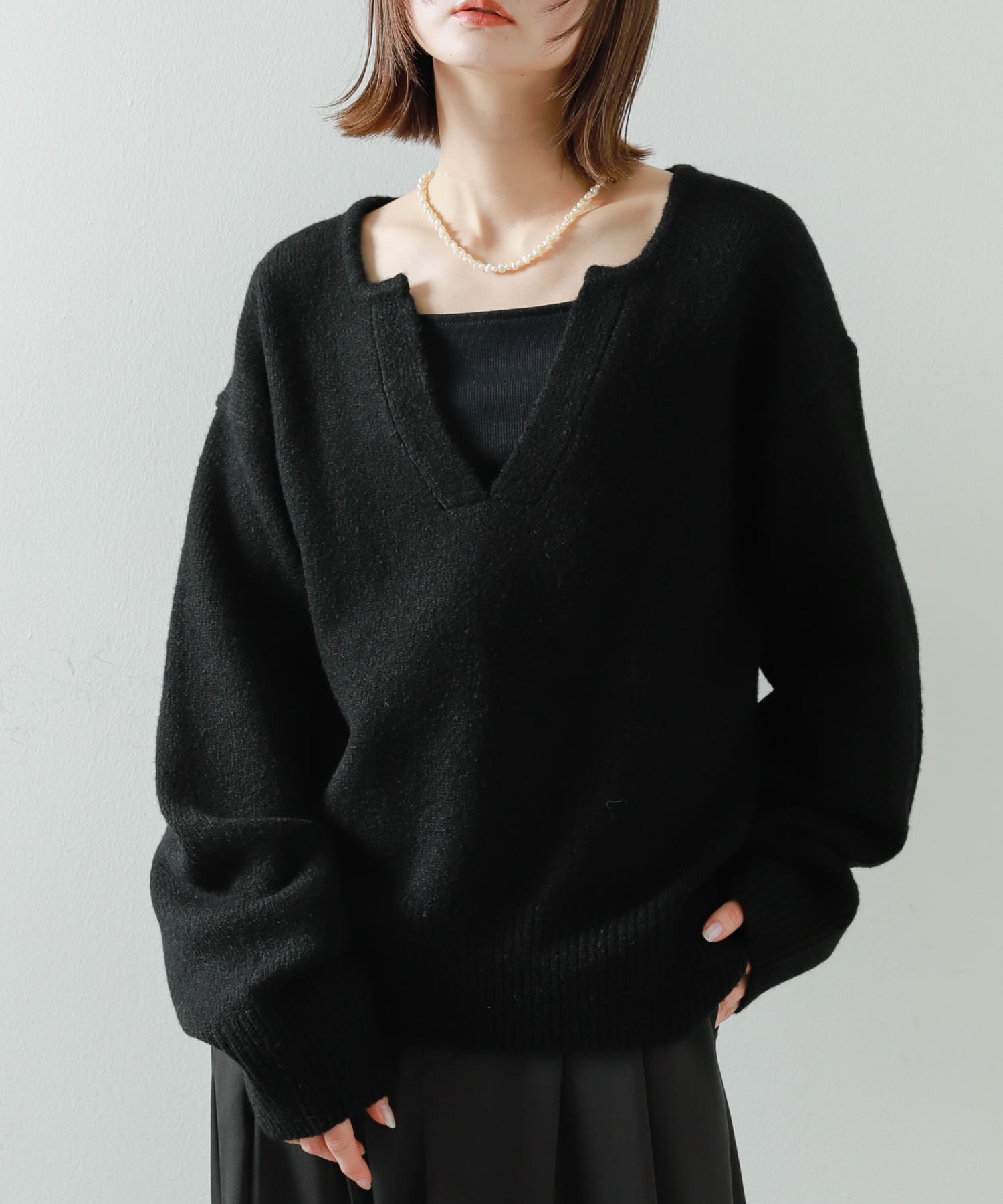 身長：169cm サイズ：one
