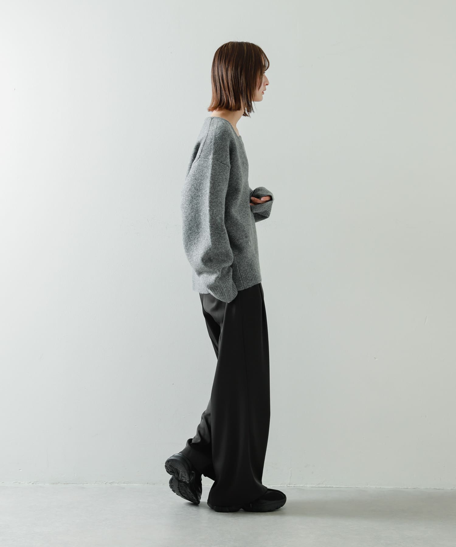 身長：169cm サイズ：one