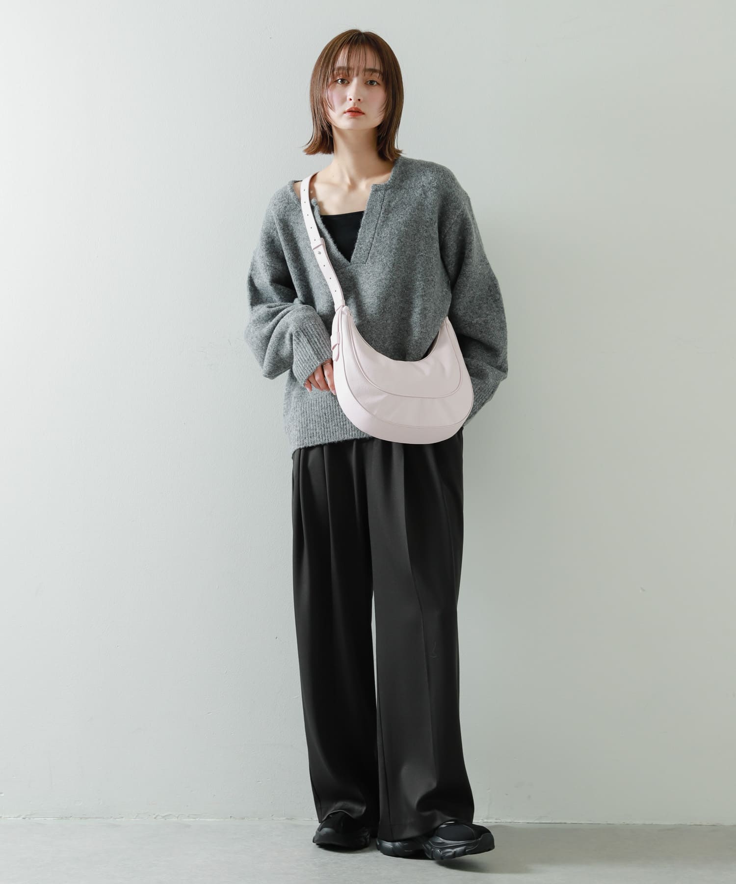 身長：169cm サイズ：one