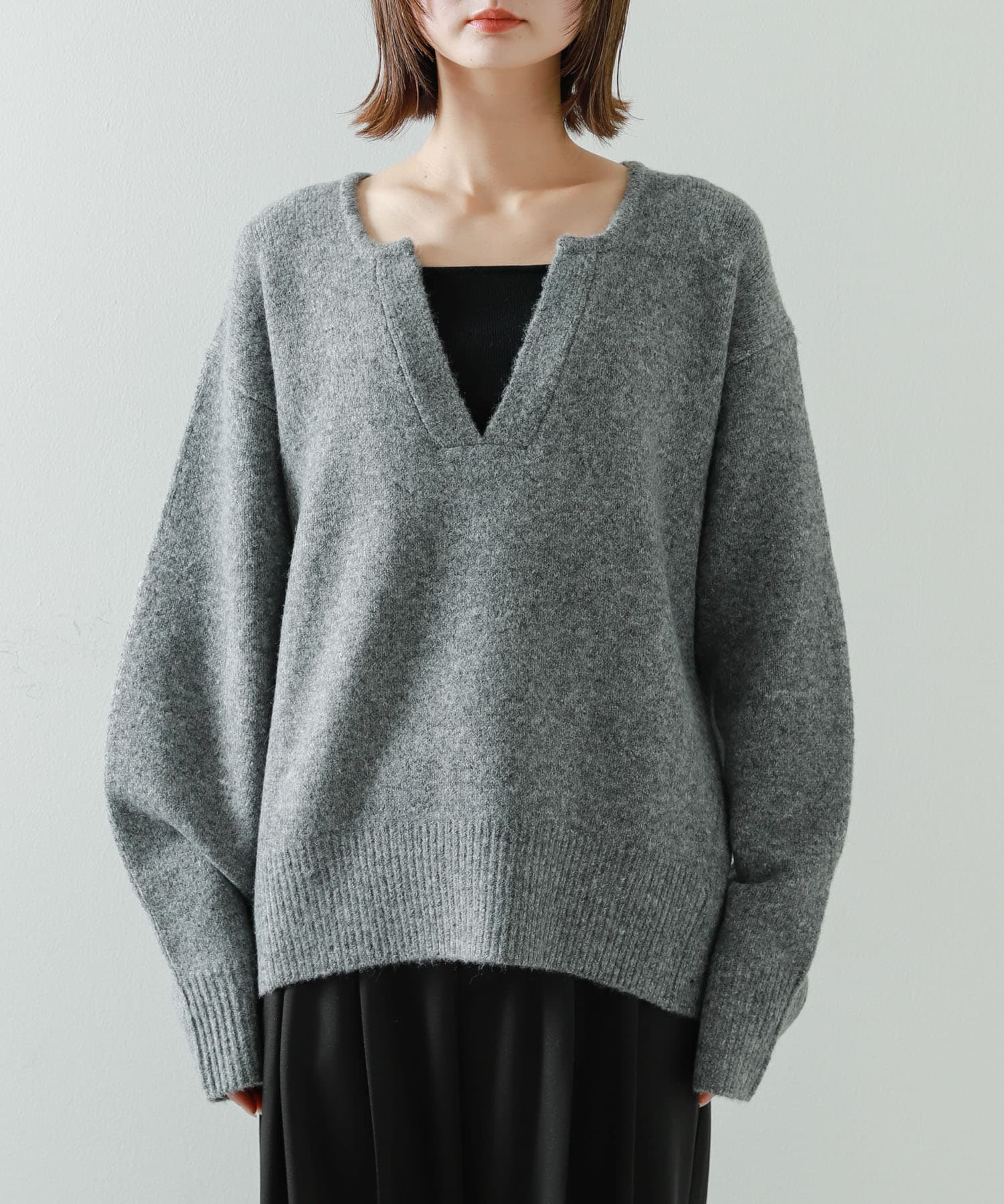 身長：169cm サイズ：one