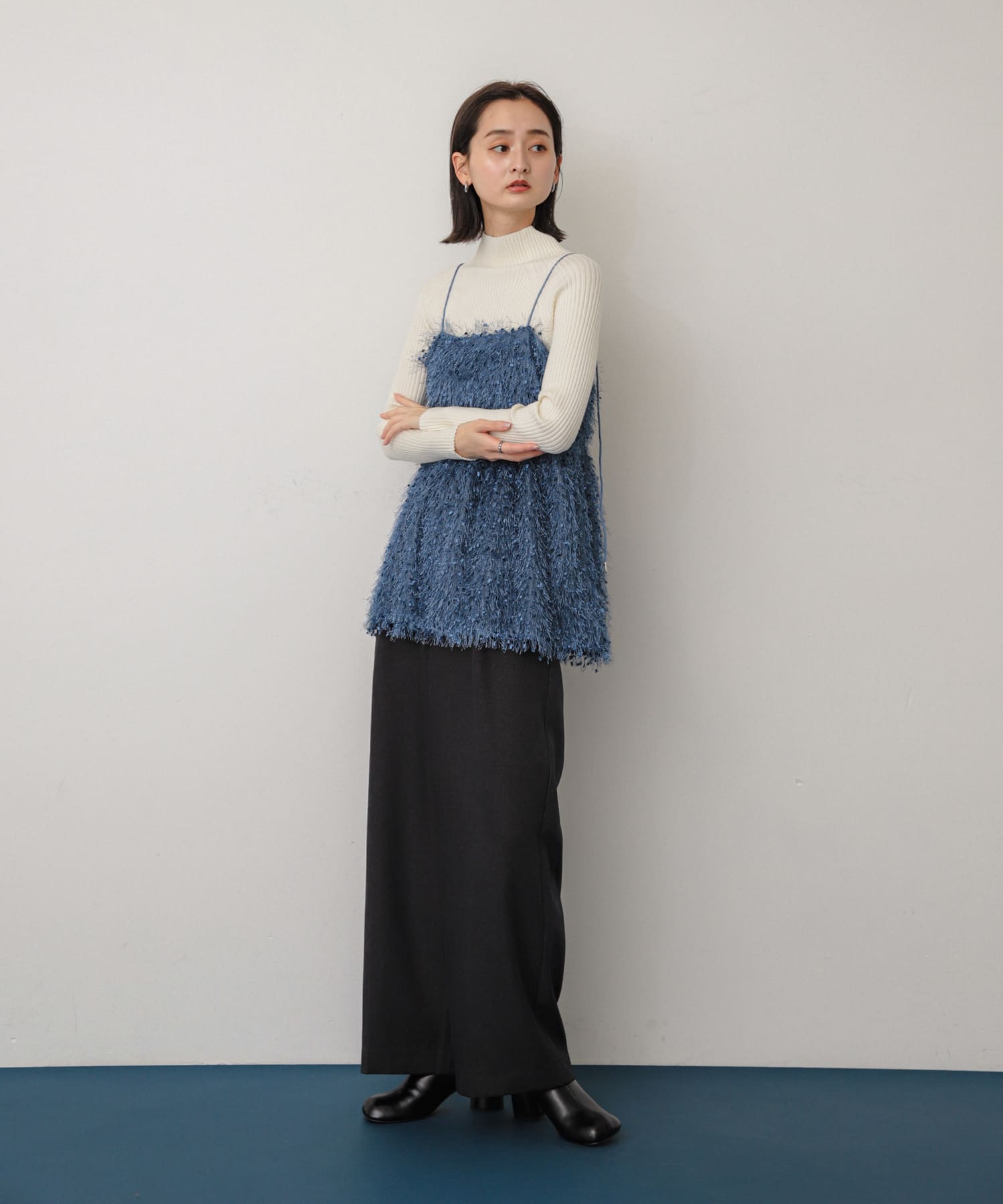 身長：169cm サイズ：one