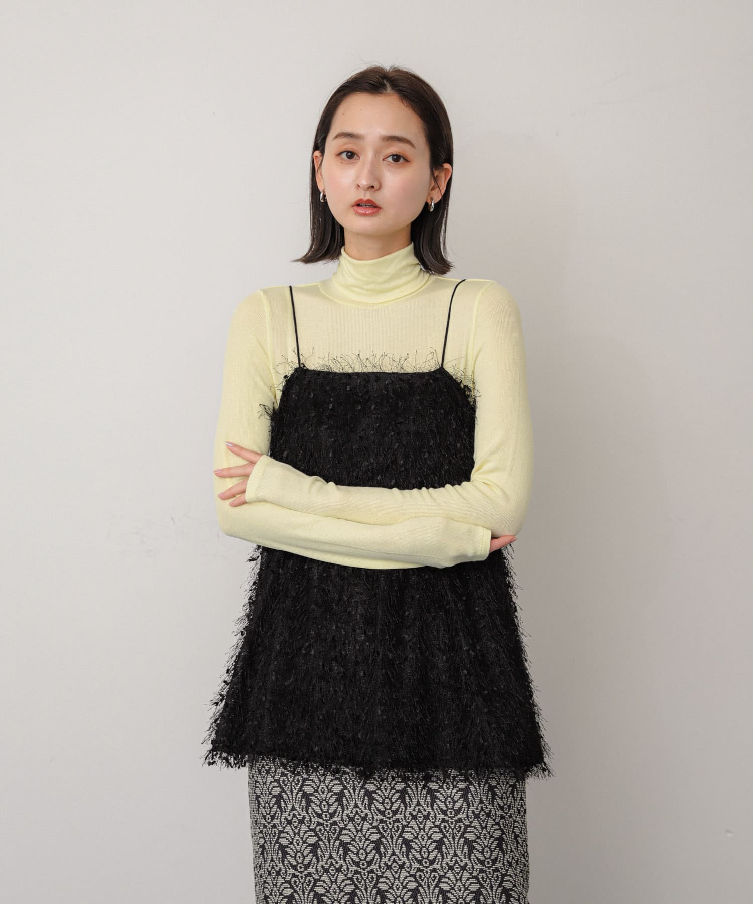 身長：169cm サイズ：one