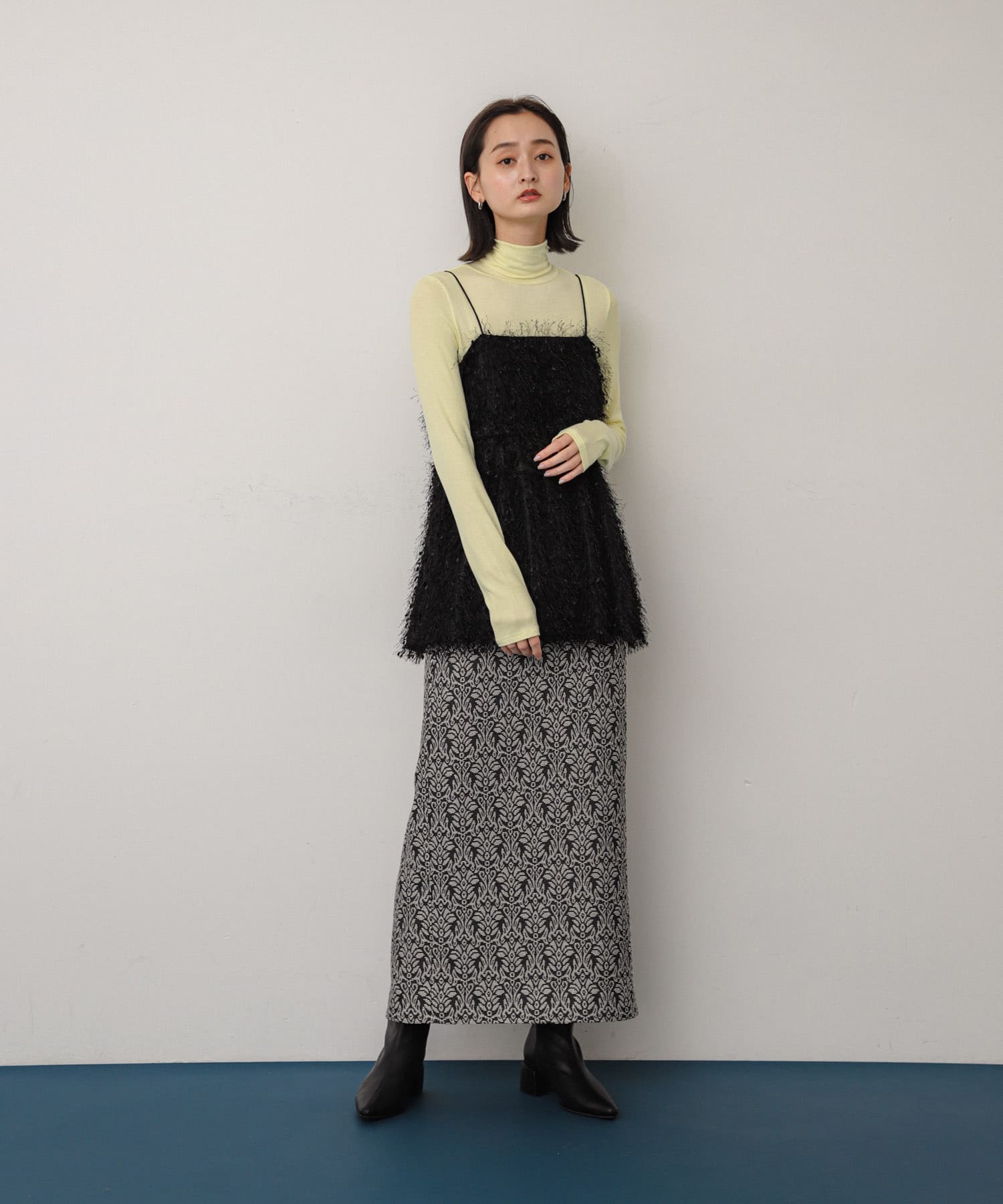 身長：169cm サイズ：one