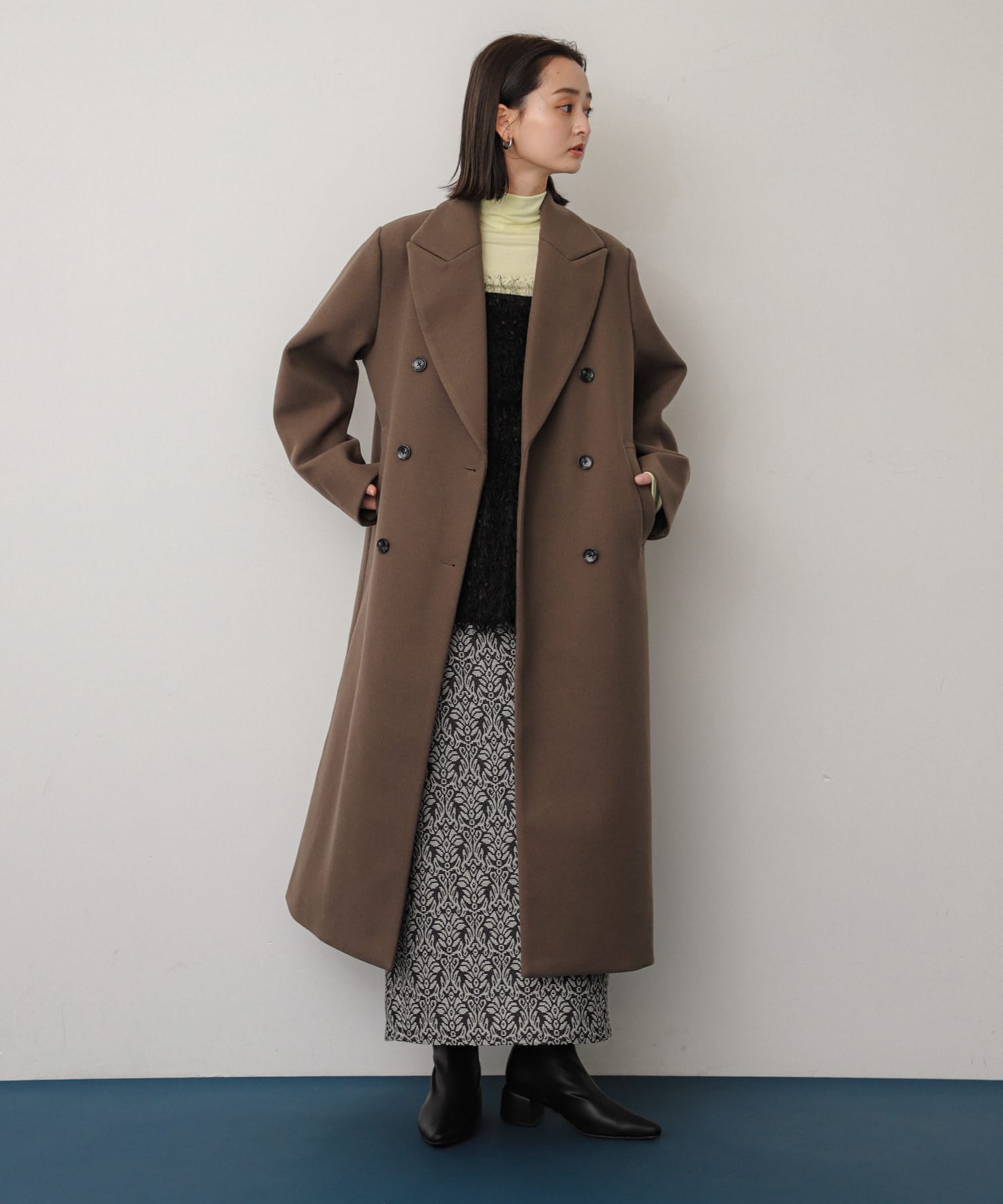 身長：169cm サイズ：one