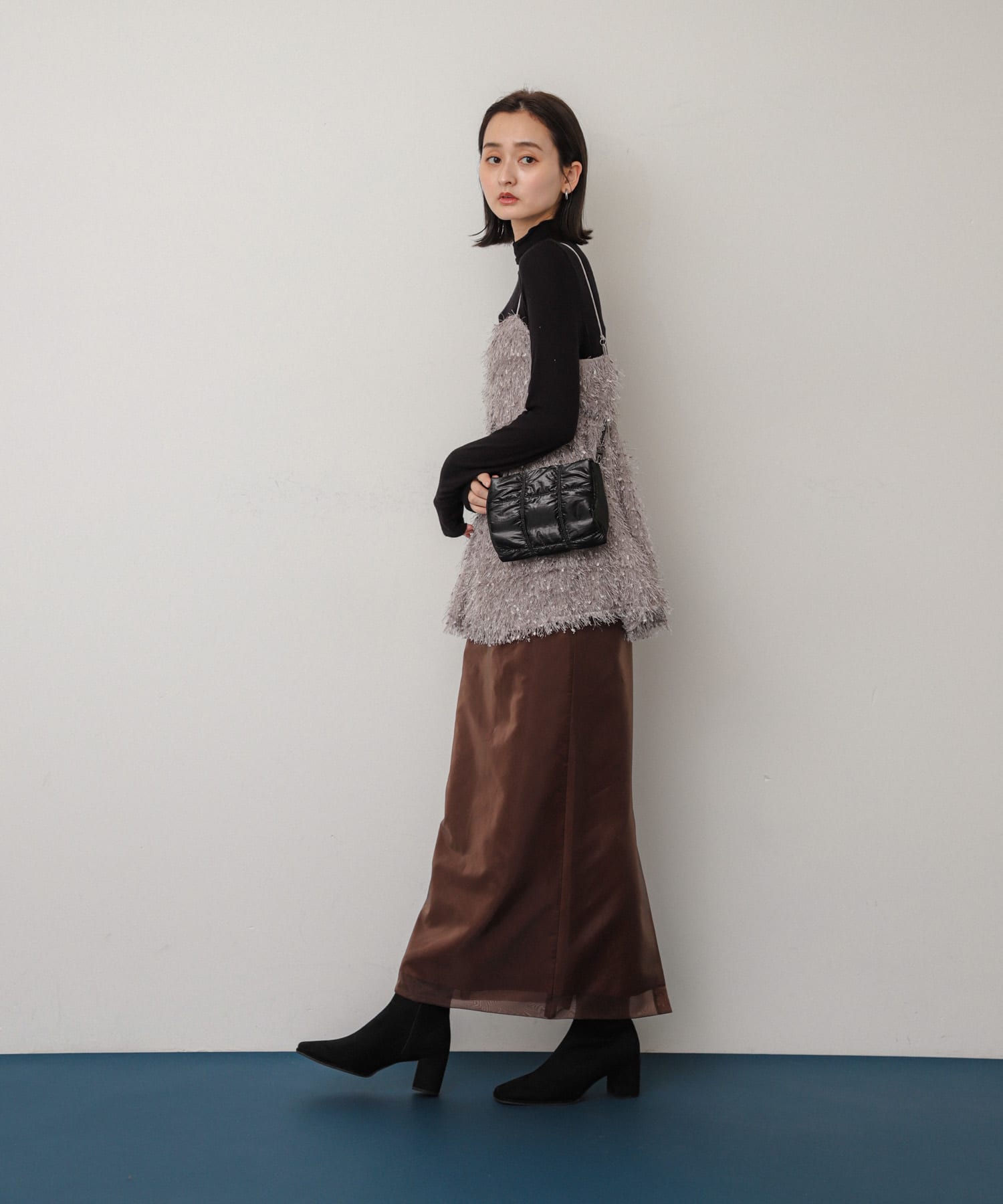 身長：169cm サイズ：one