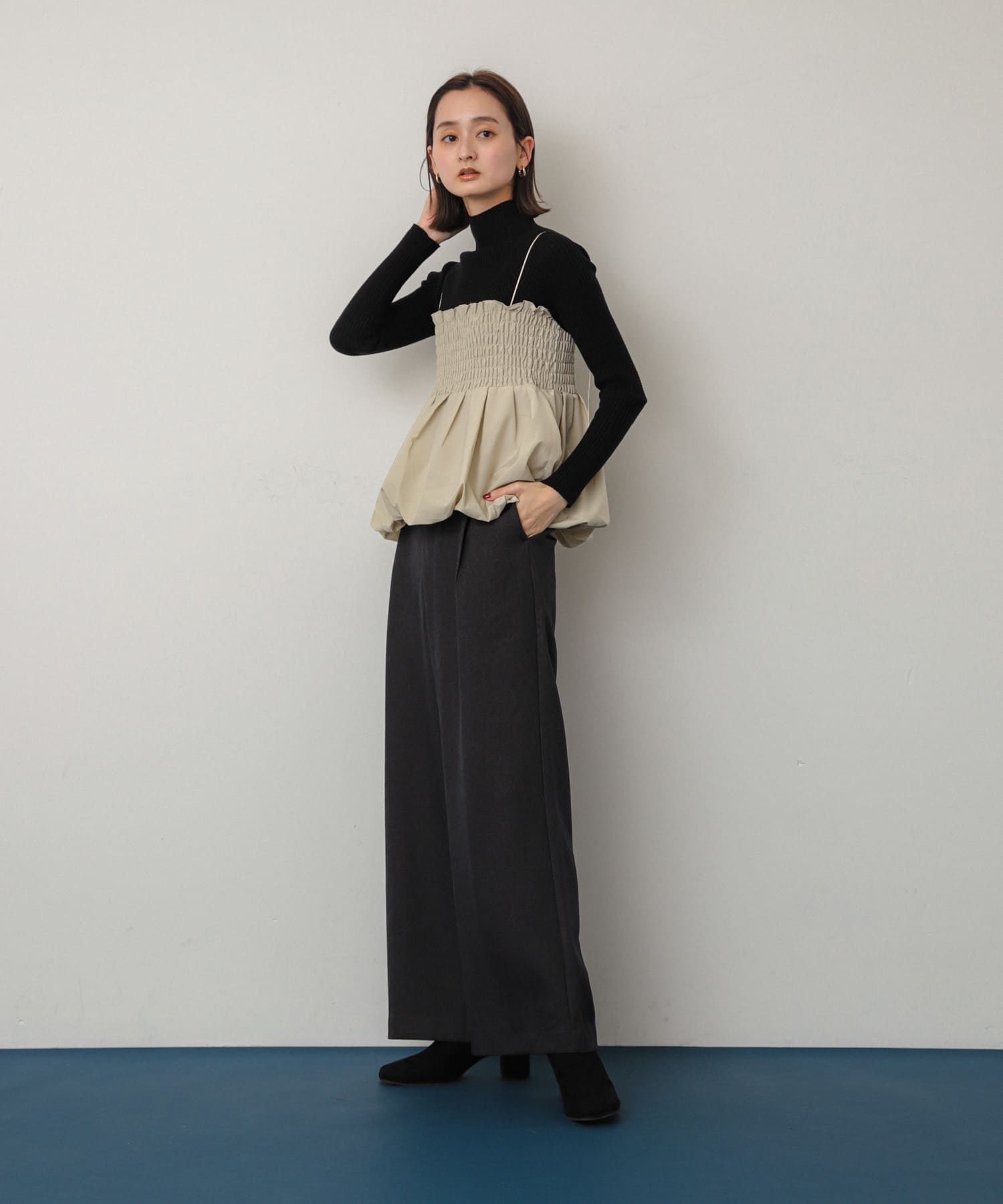 身長：169cm サイズ：L