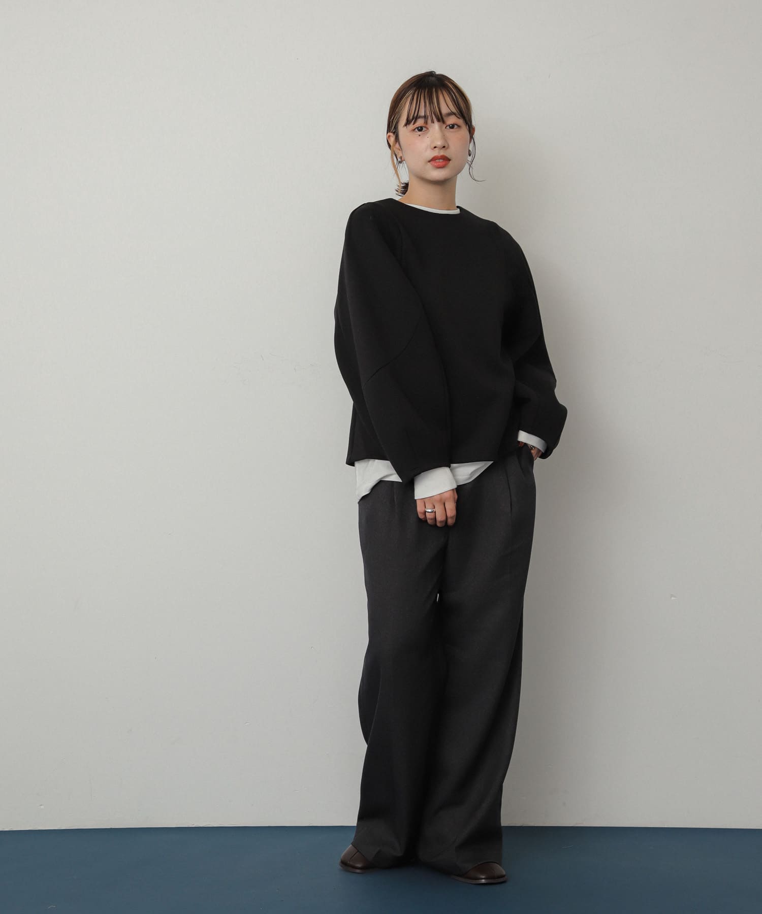 身長：158cm サイズ：L