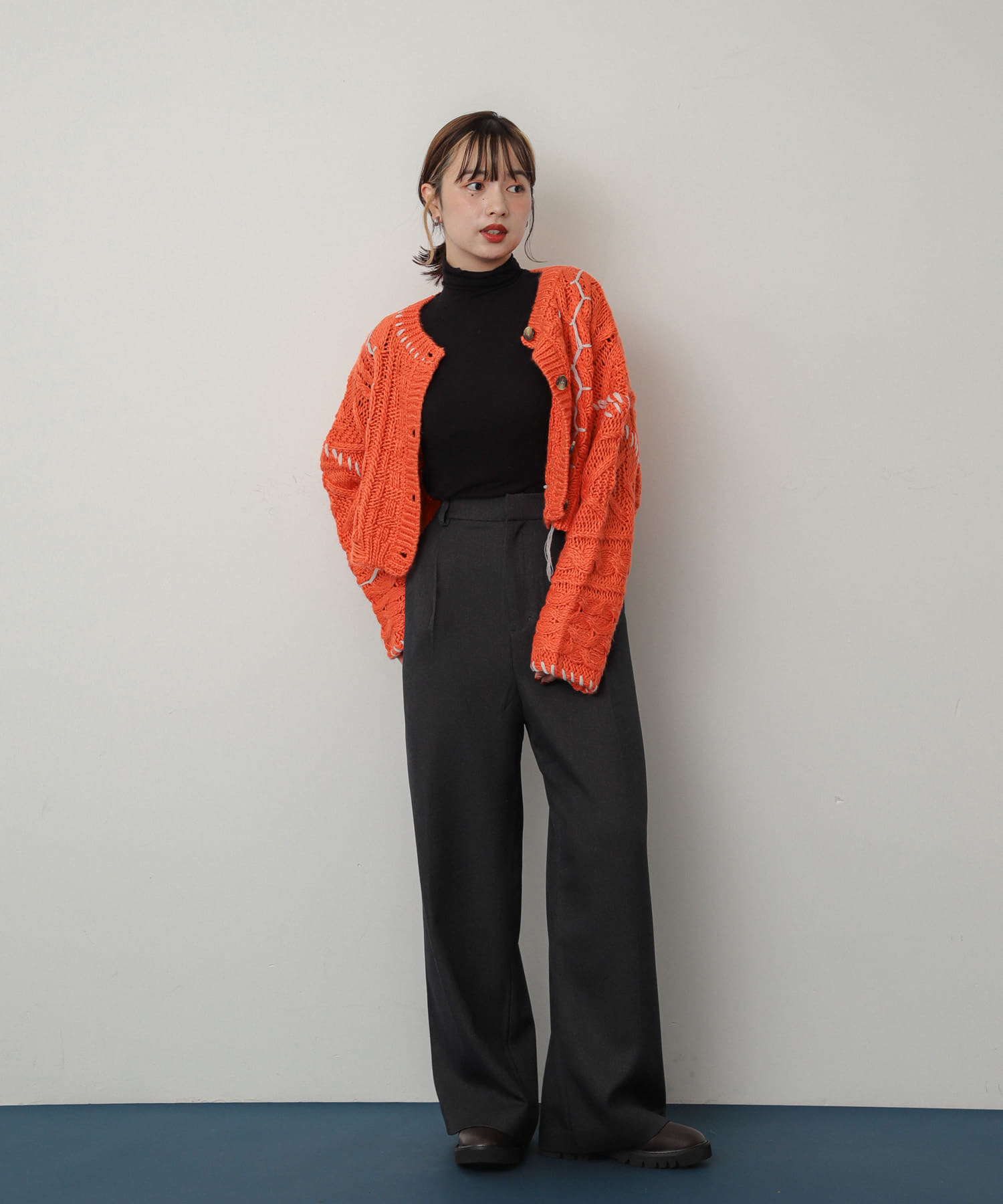 身長：158cm サイズ：L