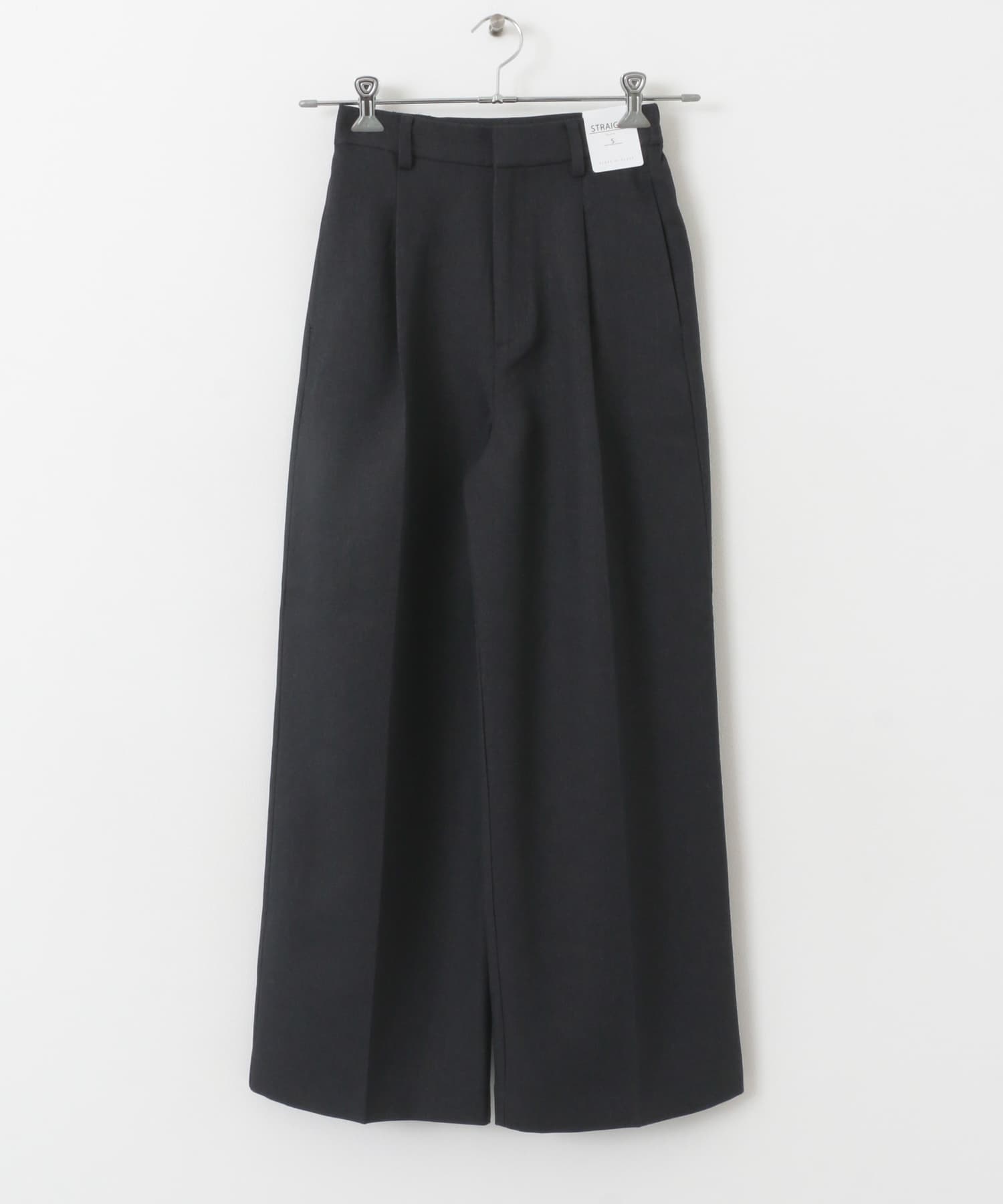 ストレートスラックスパンツ CHARCOAL XS