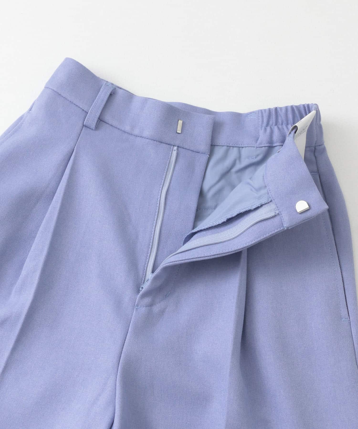 ストレートスラックスパンツ PURPLE XS