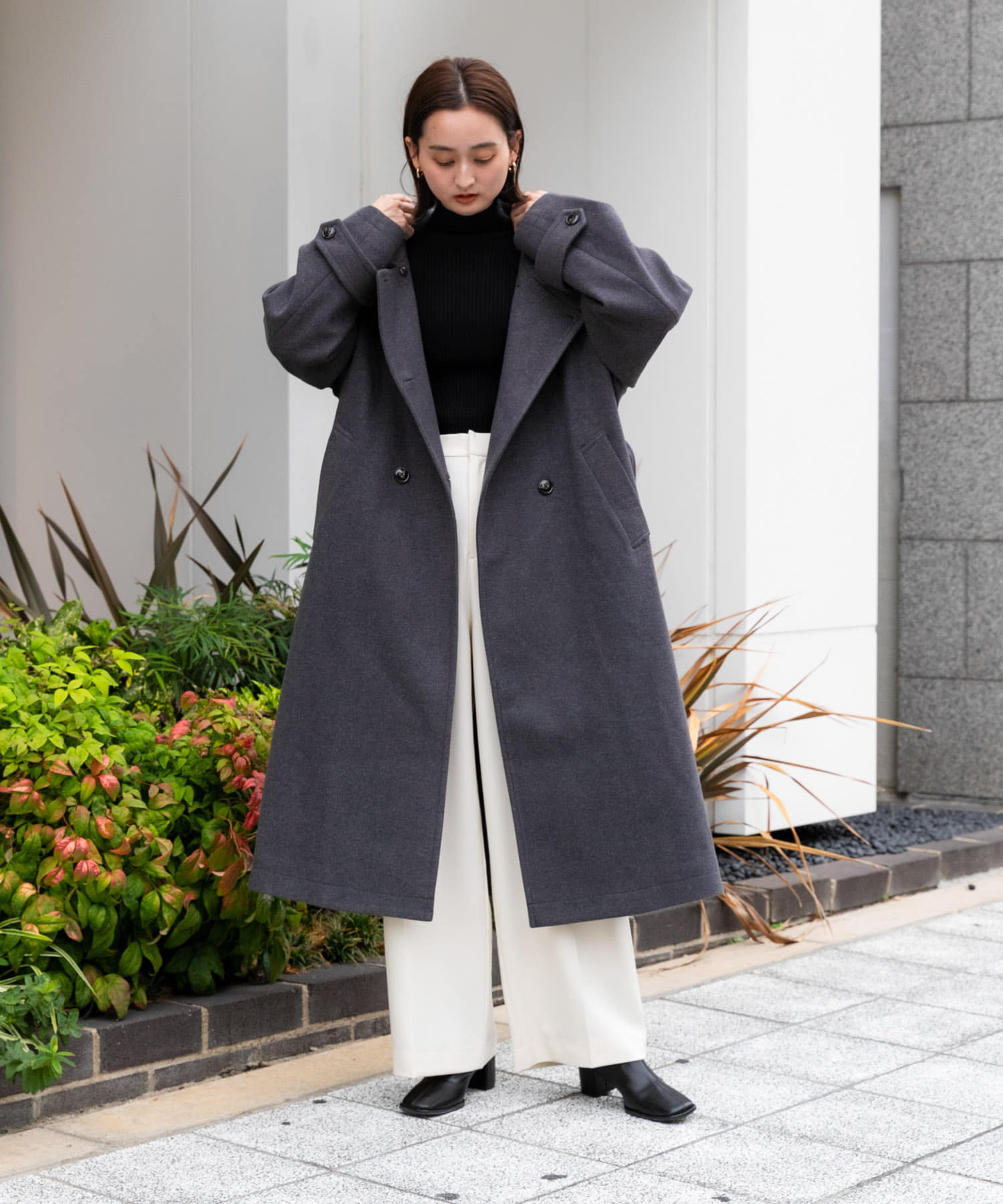 身長：169cm サイズ：L