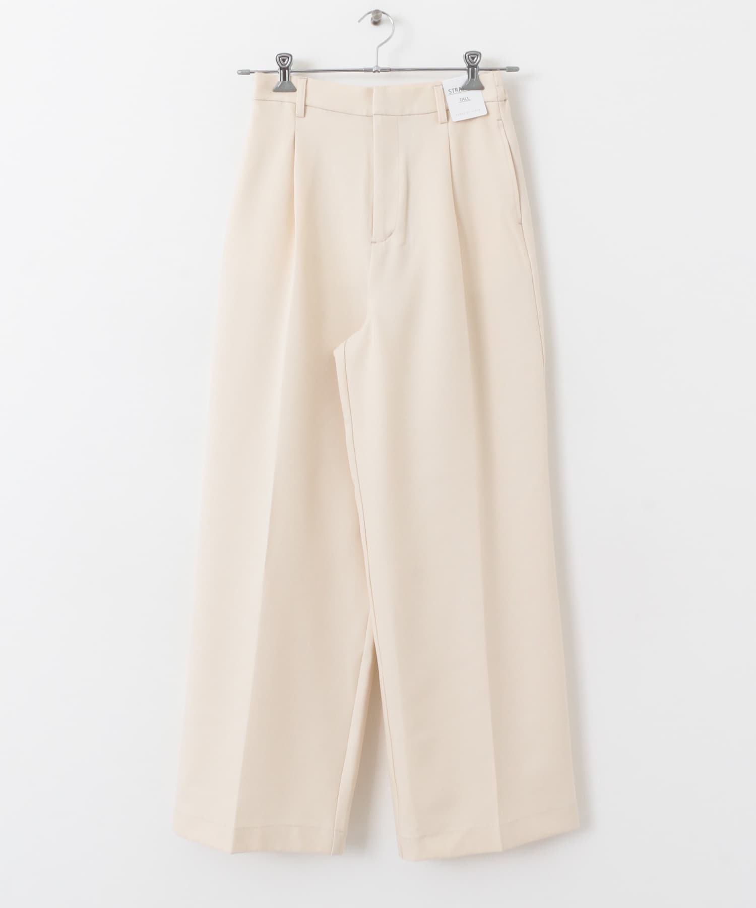 ストレートスラックスパンツ IVORY XS