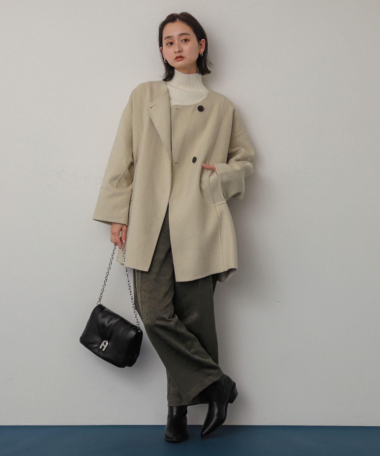 身長：169cm サイズ：M