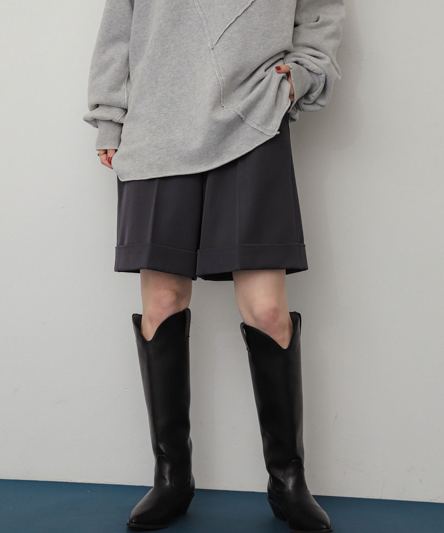 ダブルバミューダパンツ