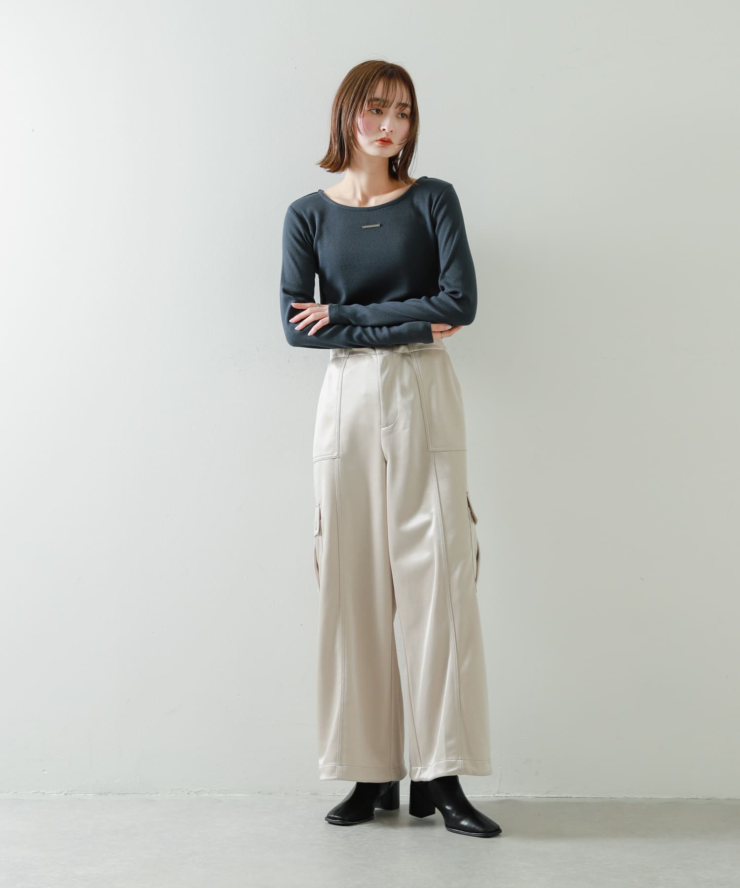 身長：169cm サイズ：M