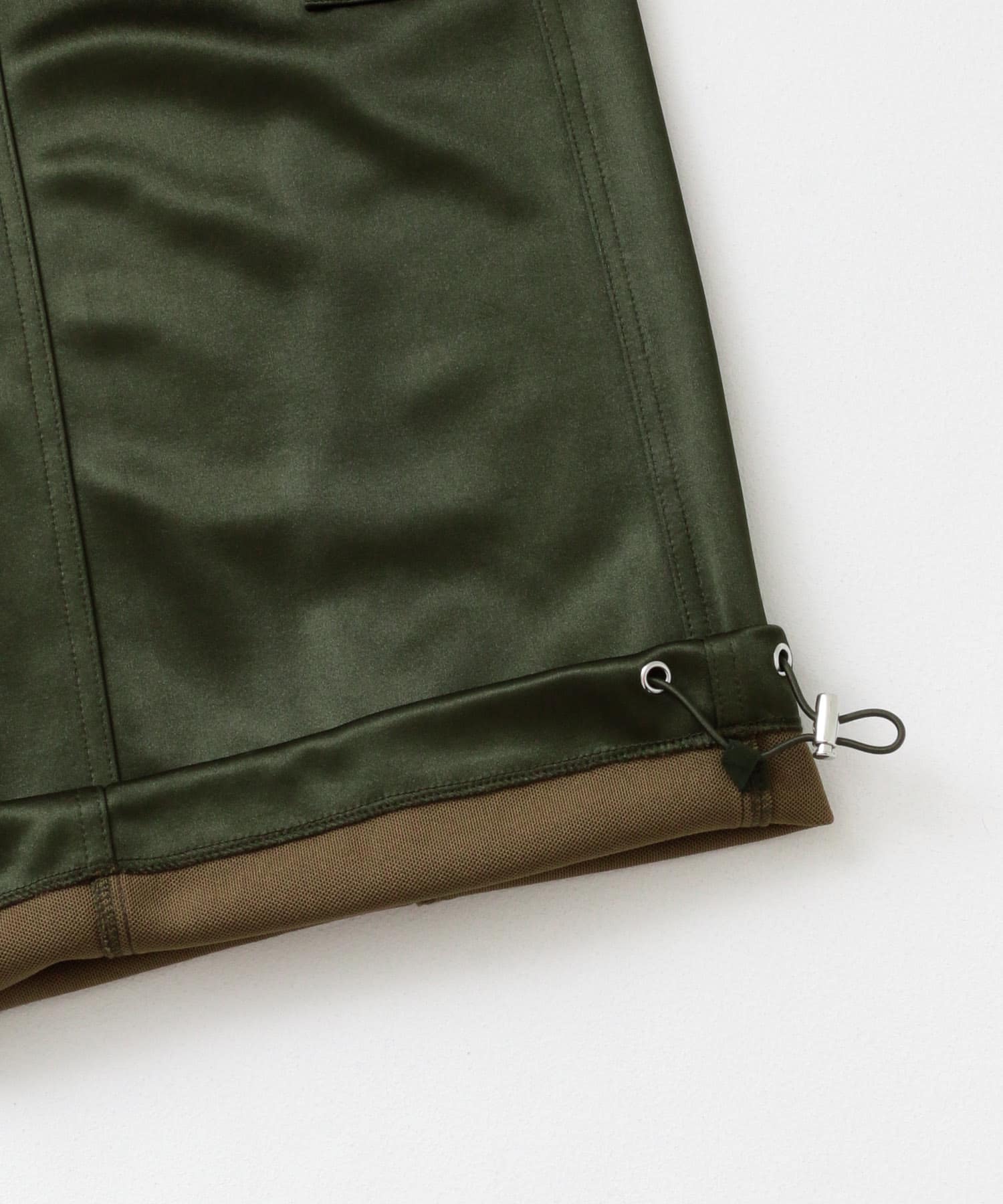 シャイニーカットカーゴパンツ KHAKI S