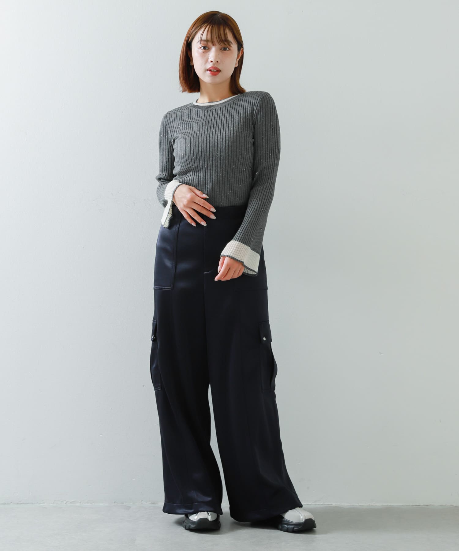 身長：158cm サイズ：M