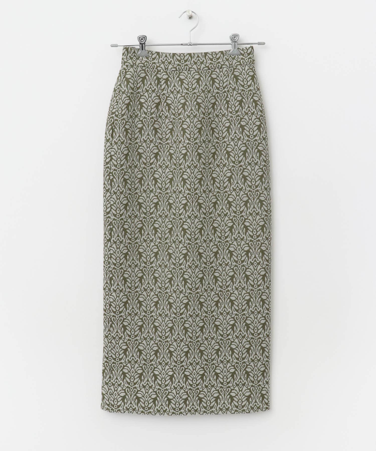 ジャガードスカート KHAKI S