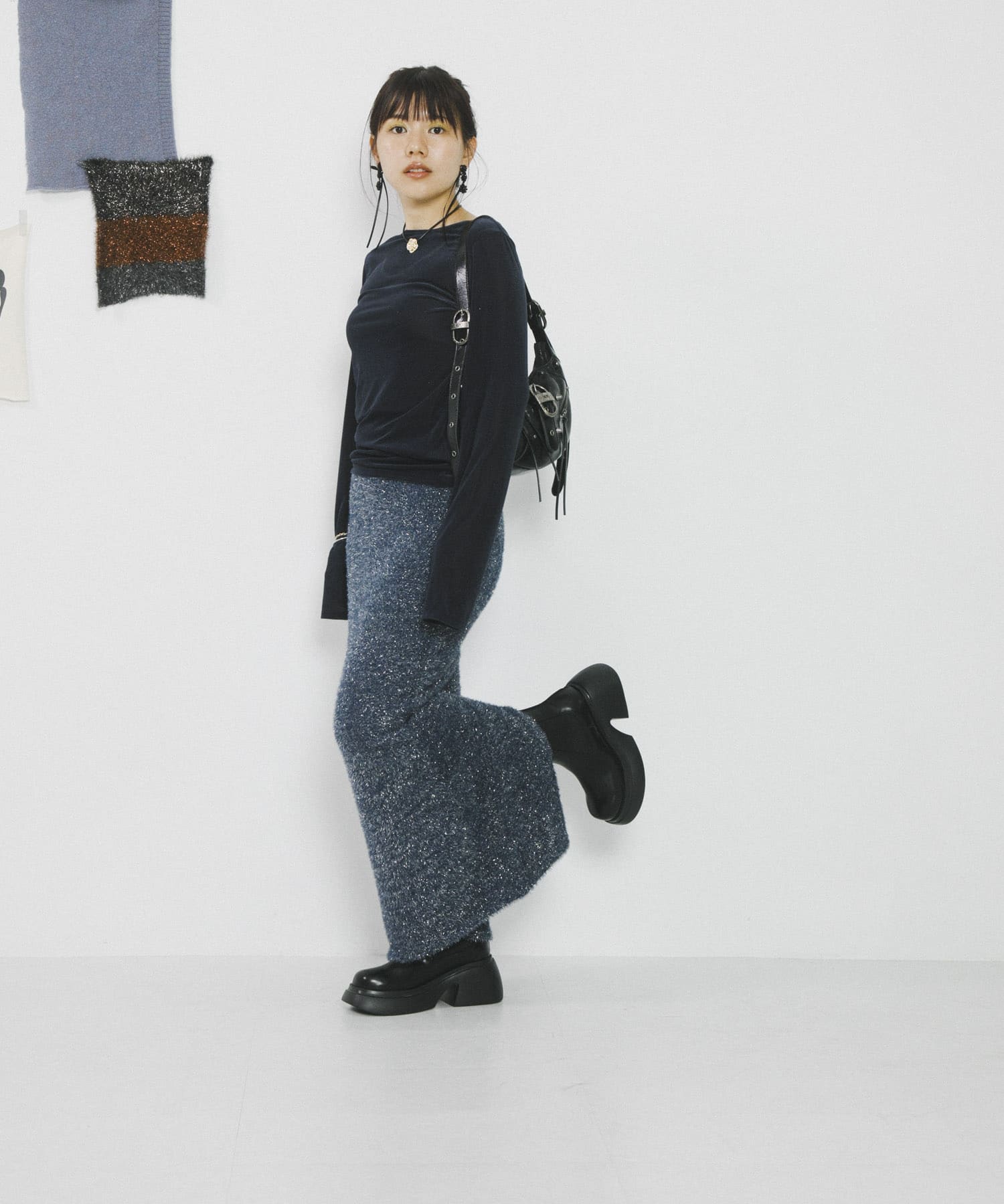 身長：156cm サイズ：M