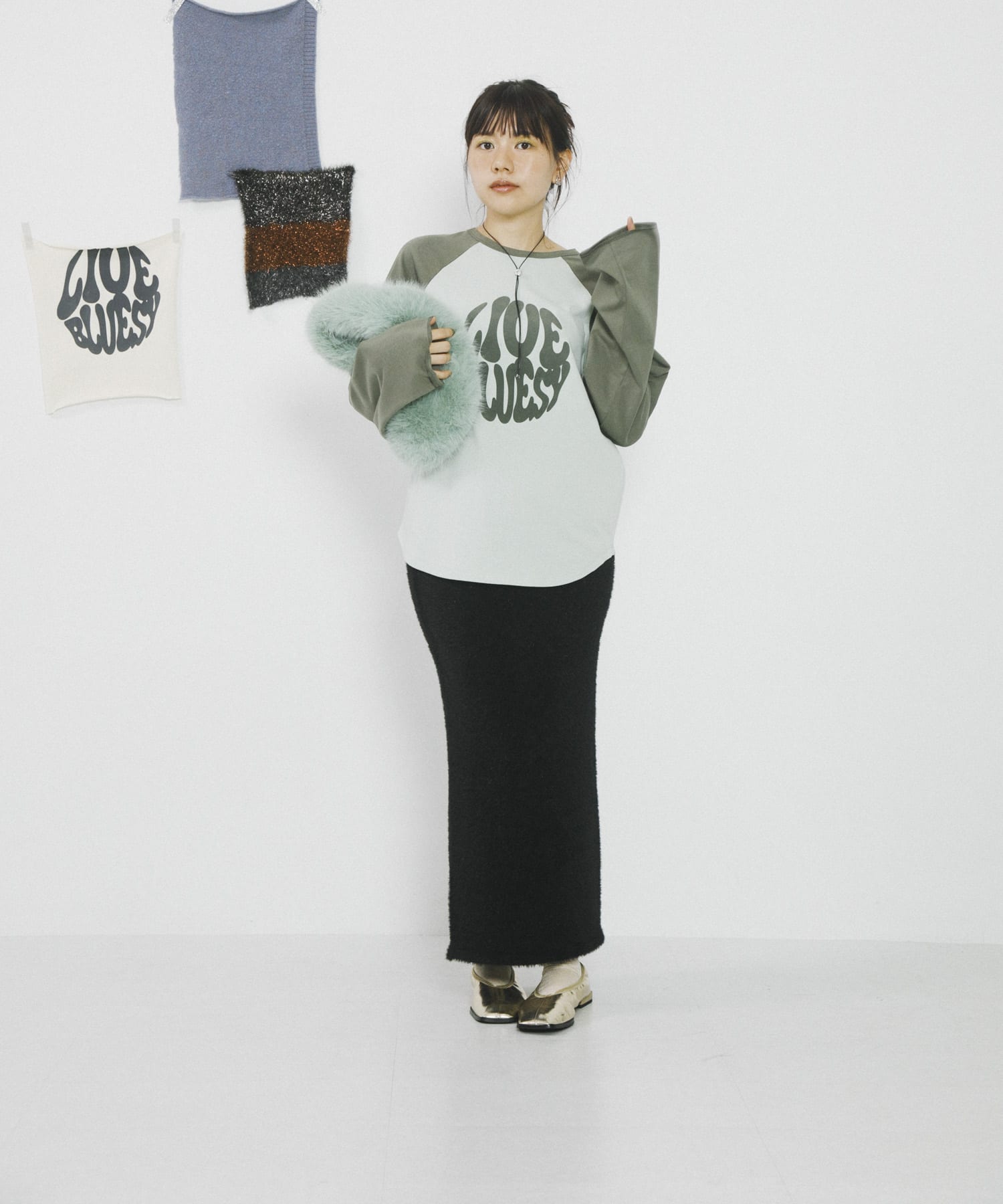 身長：156cm サイズ：M