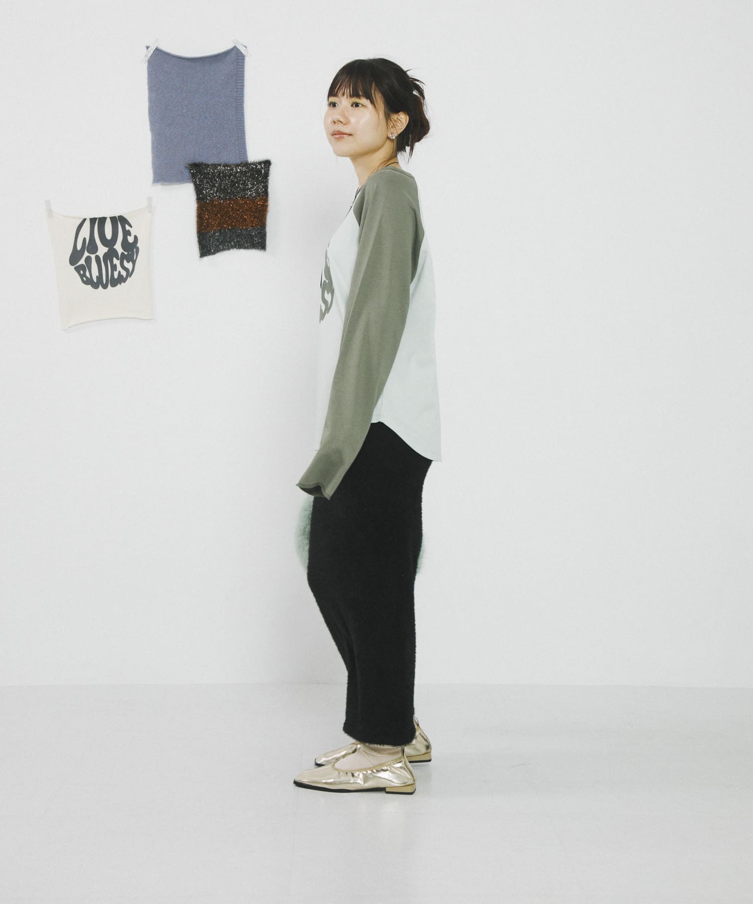 身長：156cm サイズ：M