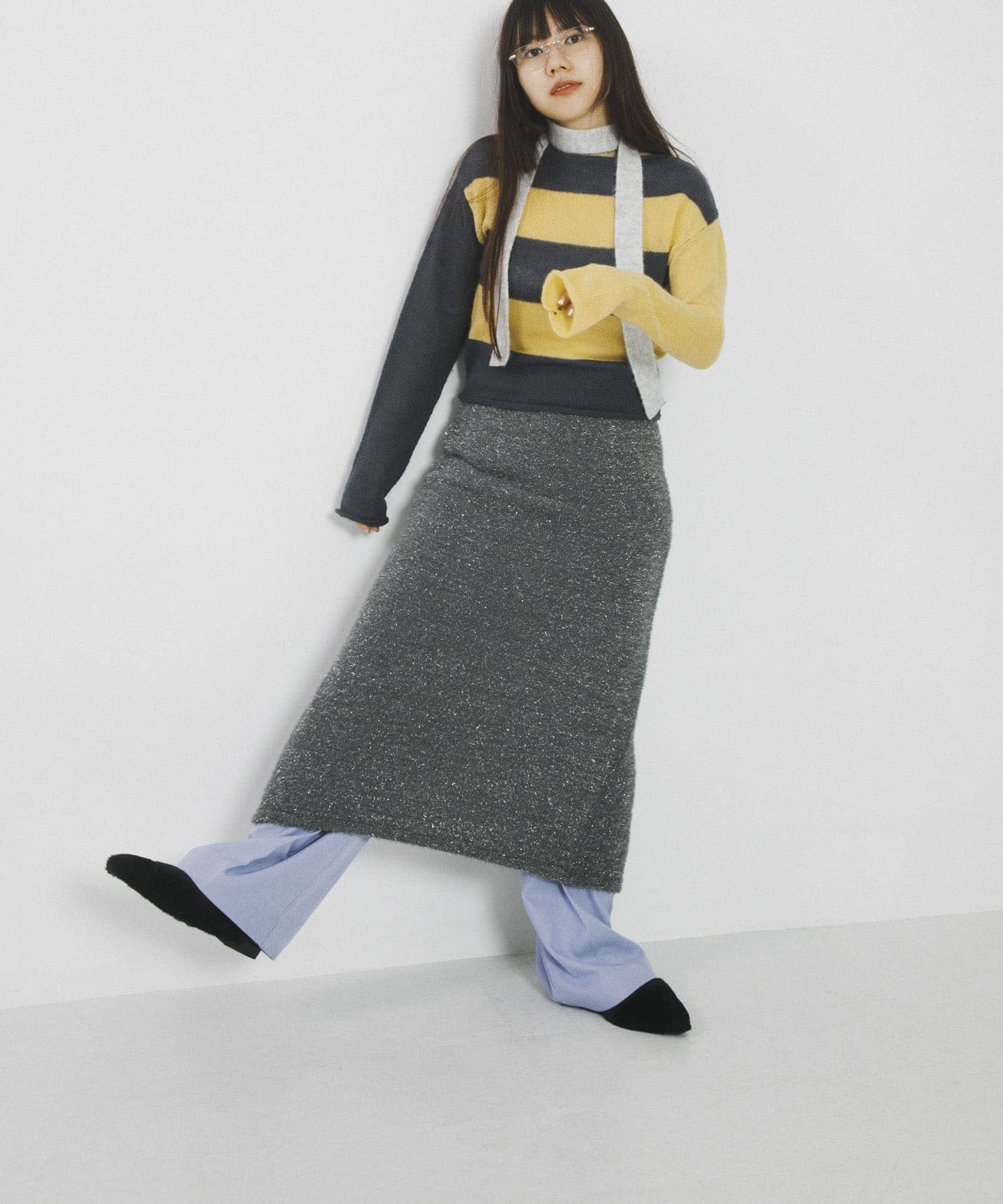 身長：156cm サイズ：M